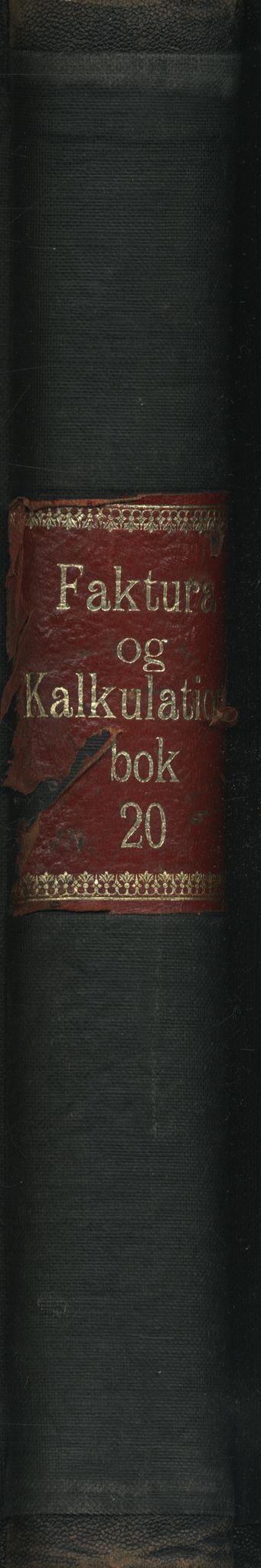 Brodtkorb handel A/S, VAMU/A-0001/R/Re/L0005: Faktura og kalkulationsbok 20, 1926-1927