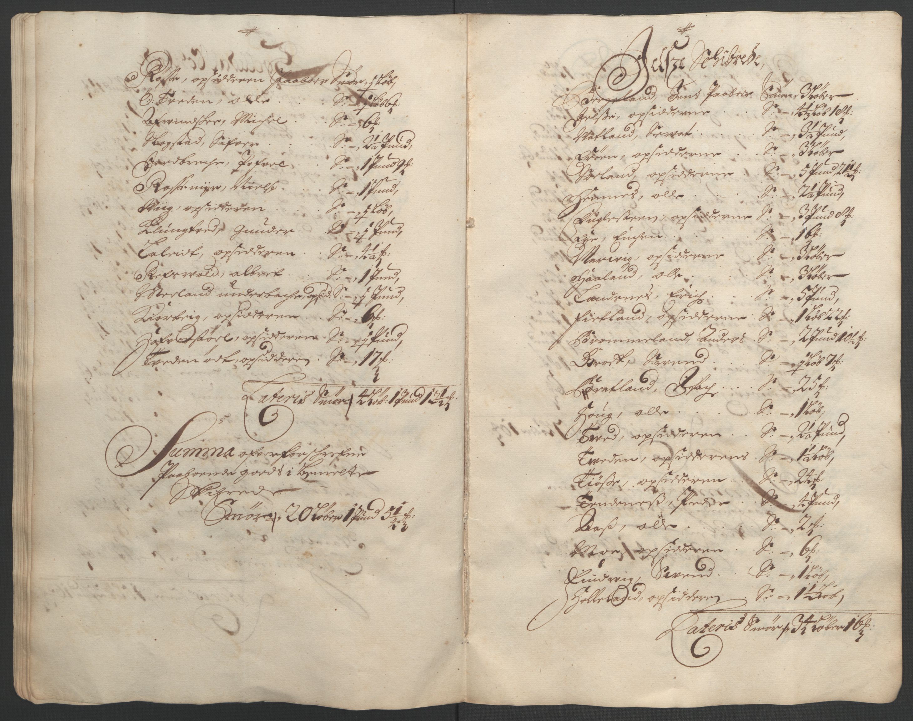 Rentekammeret inntil 1814, Reviderte regnskaper, Fogderegnskap, AV/RA-EA-4092/R47/L2857: Fogderegnskap Ryfylke, 1694-1696, p. 189