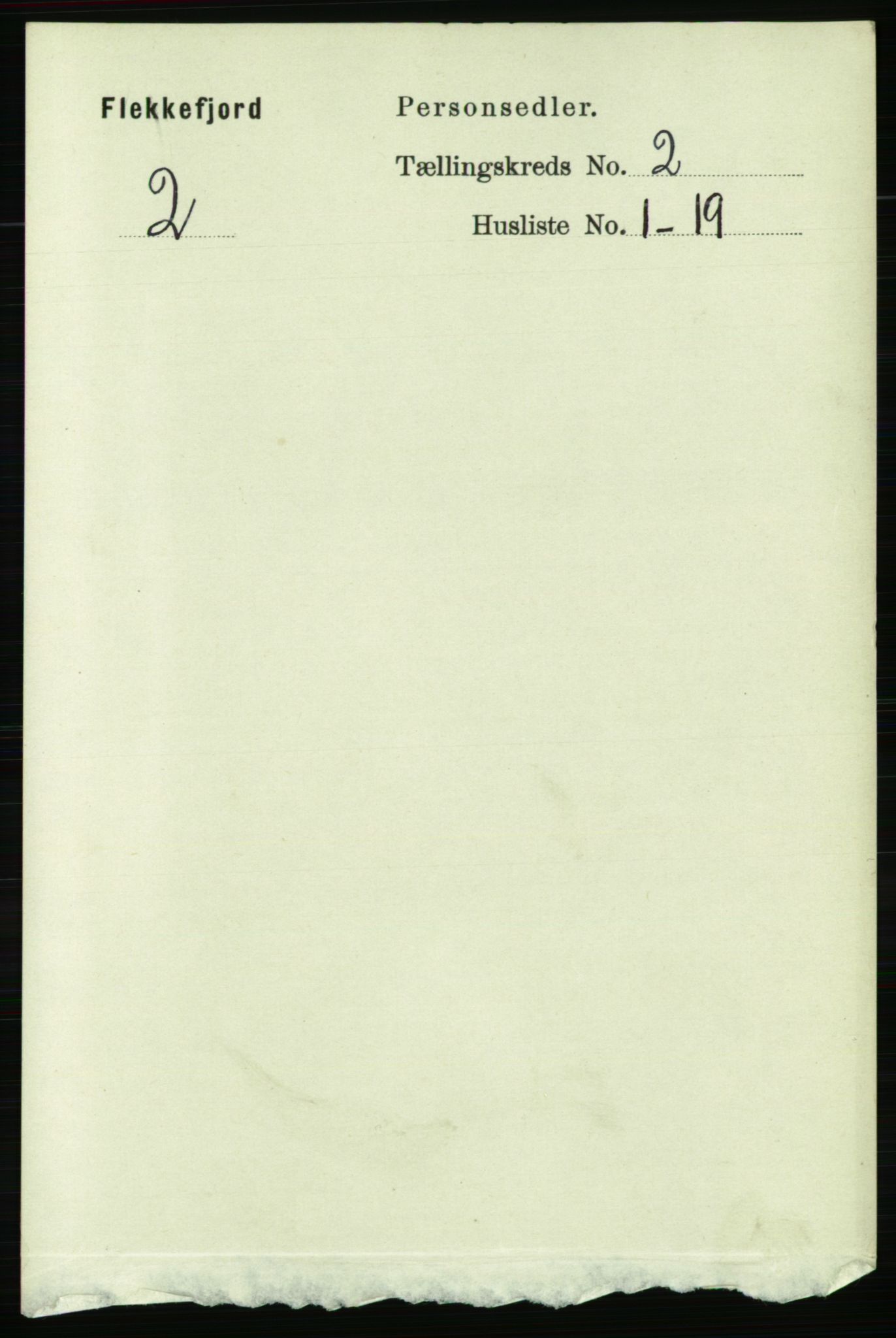 RA, 1891 census for 1004 Flekkefjord, 1891, p. 832