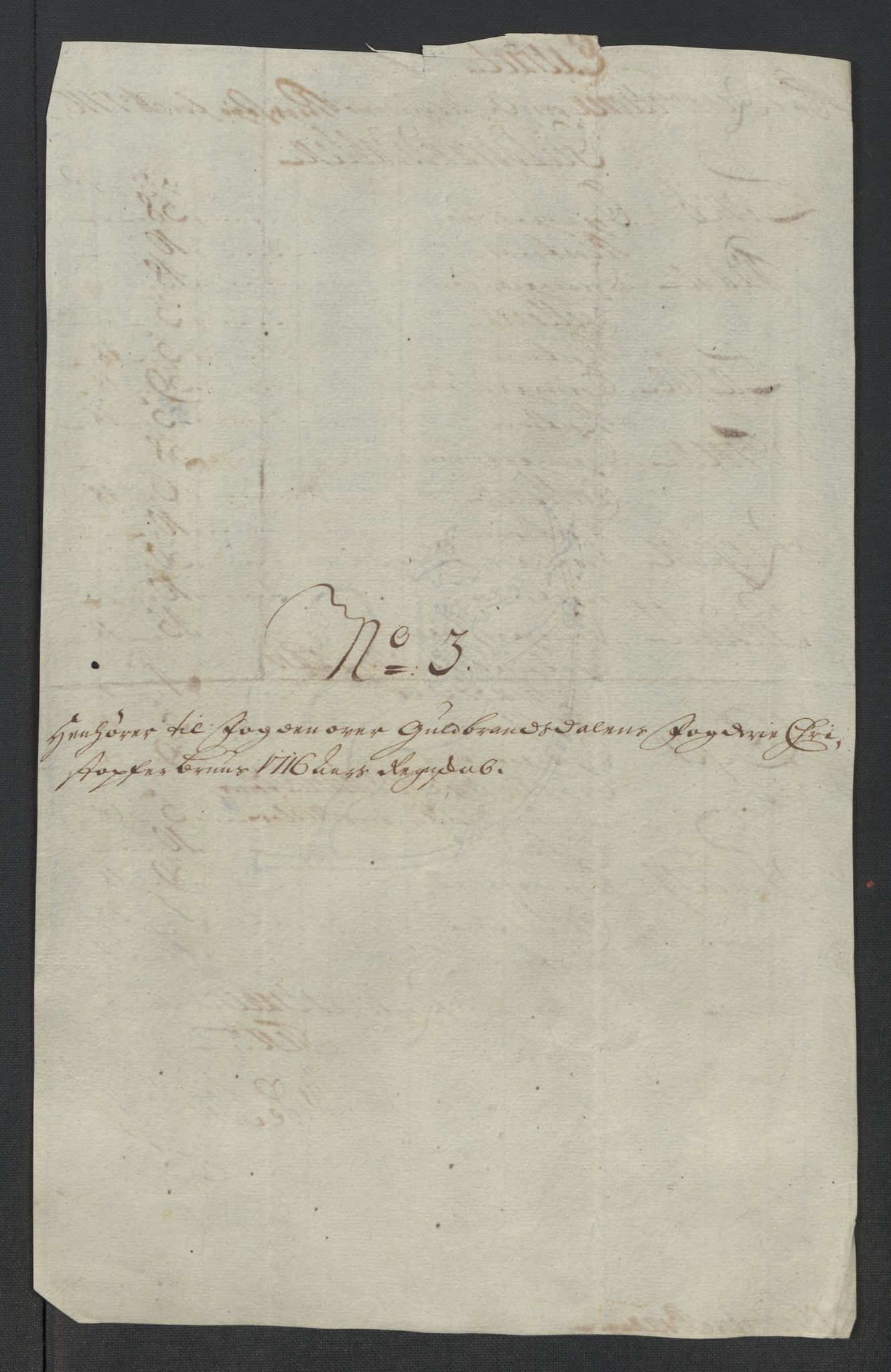 Rentekammeret inntil 1814, Reviderte regnskaper, Fogderegnskap, RA/EA-4092/R17/L1186: Fogderegnskap Gudbrandsdal, 1716, p. 43