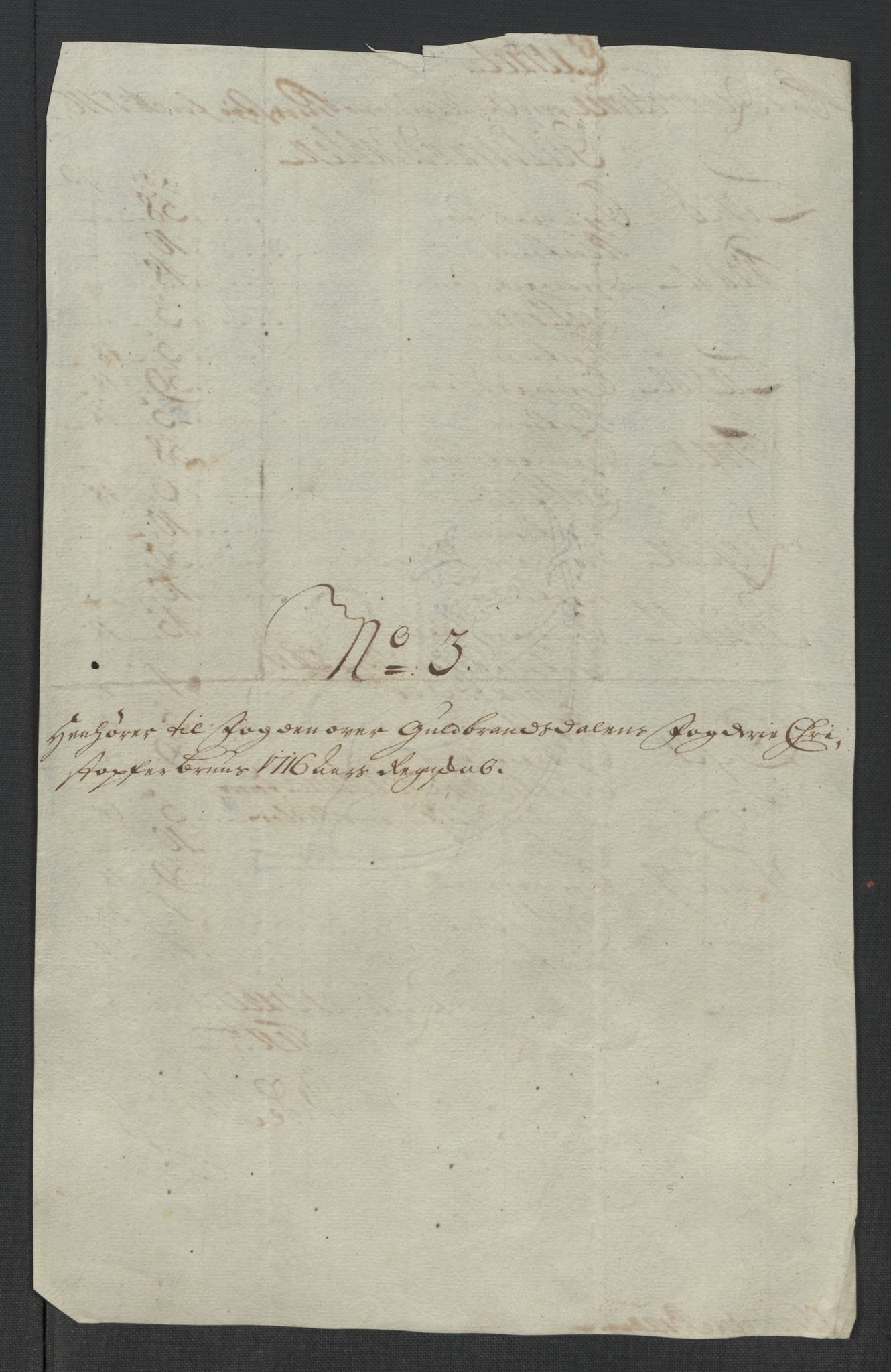 Rentekammeret inntil 1814, Reviderte regnskaper, Fogderegnskap, AV/RA-EA-4092/R17/L1186: Fogderegnskap Gudbrandsdal, 1716, p. 43