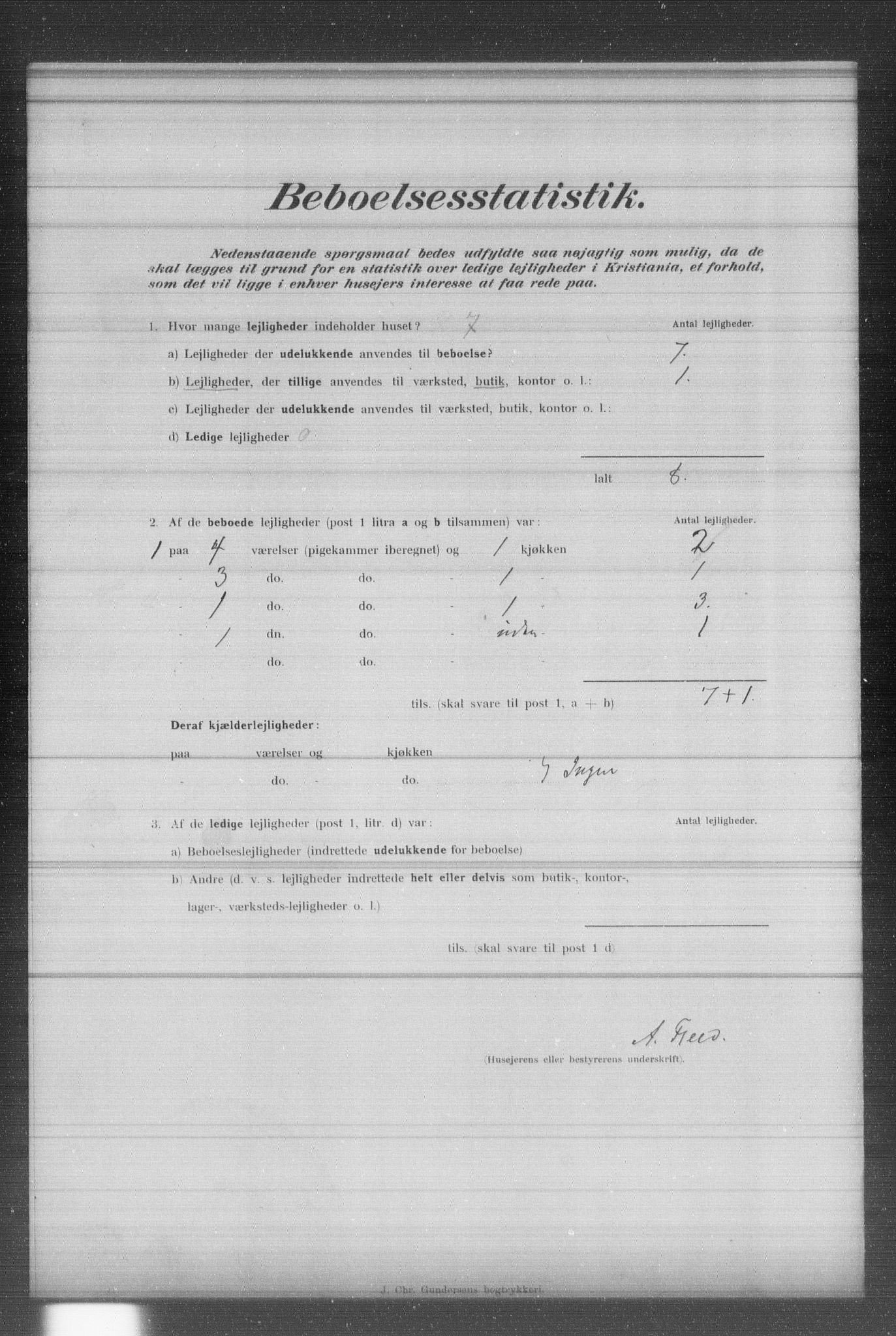 OBA, Municipal Census 1902 for Kristiania, 1902, p. 1941