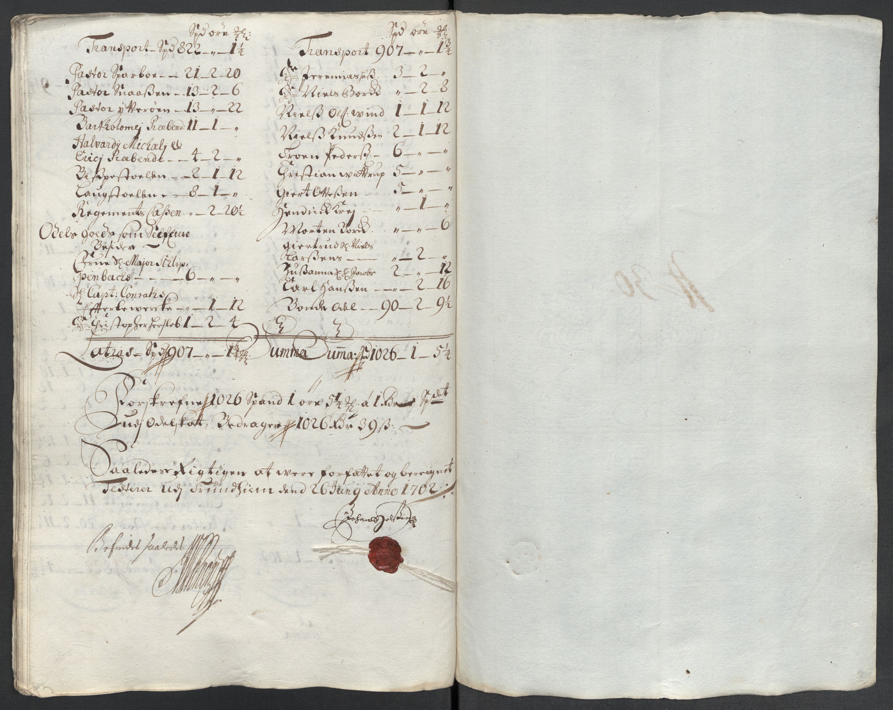 Rentekammeret inntil 1814, Reviderte regnskaper, Fogderegnskap, AV/RA-EA-4092/R63/L4312: Fogderegnskap Inderøy, 1701-1702, p. 165
