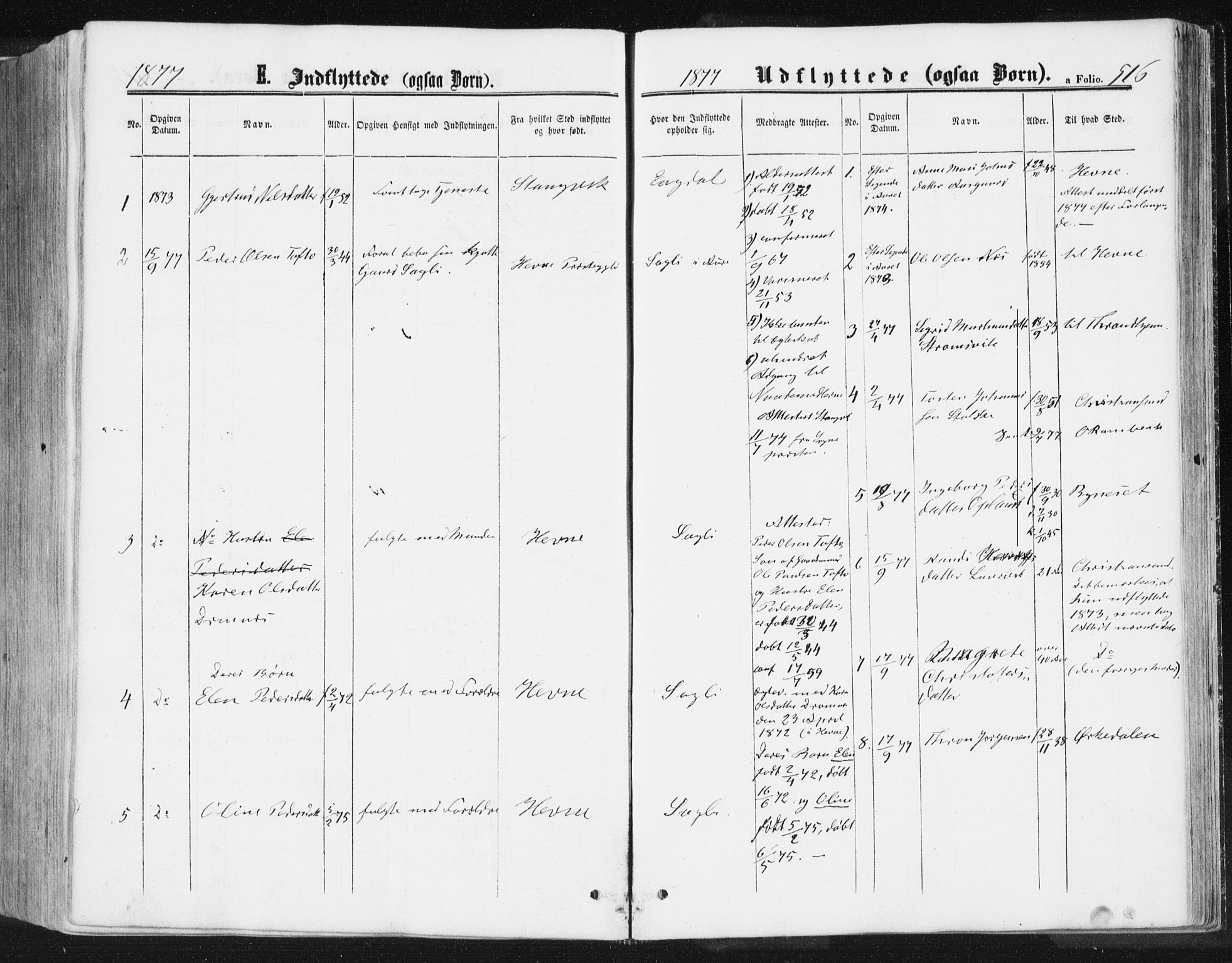 Ministerialprotokoller, klokkerbøker og fødselsregistre - Møre og Romsdal, AV/SAT-A-1454/578/L0905: Parish register (official) no. 578A04, 1859-1877, p. 516