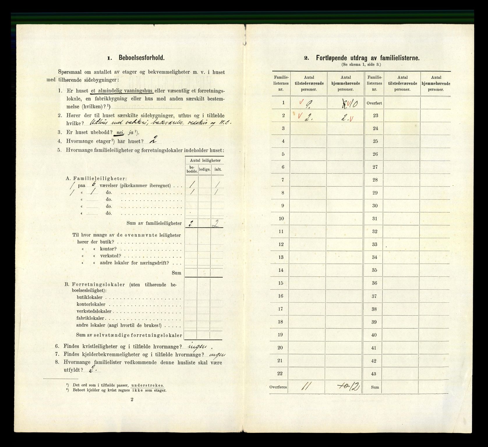 RA, 1910 census for Kristiansand, 1910, p. 3869