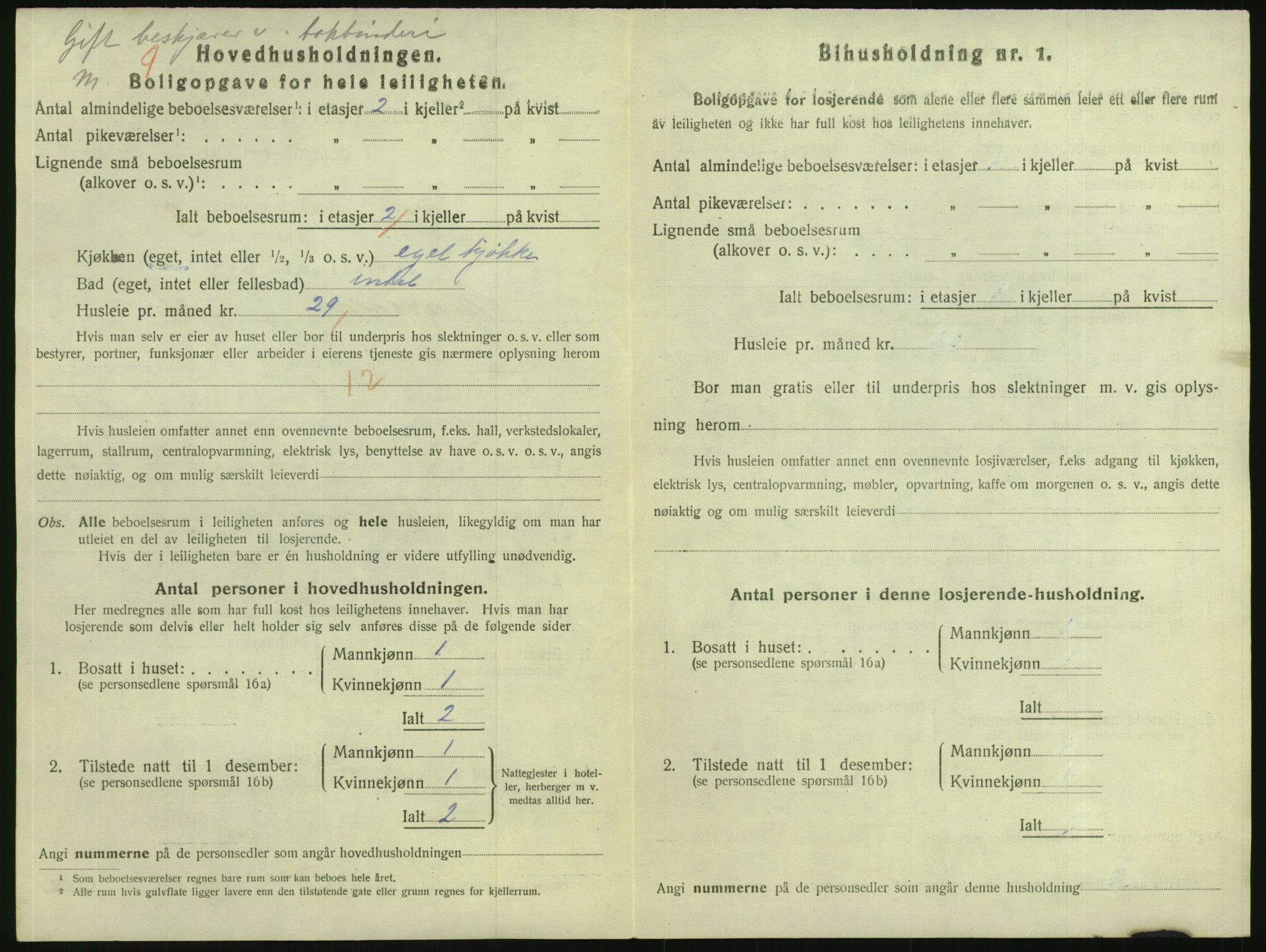 SAO, 1920 census for Kristiania, 1920, p. 65741