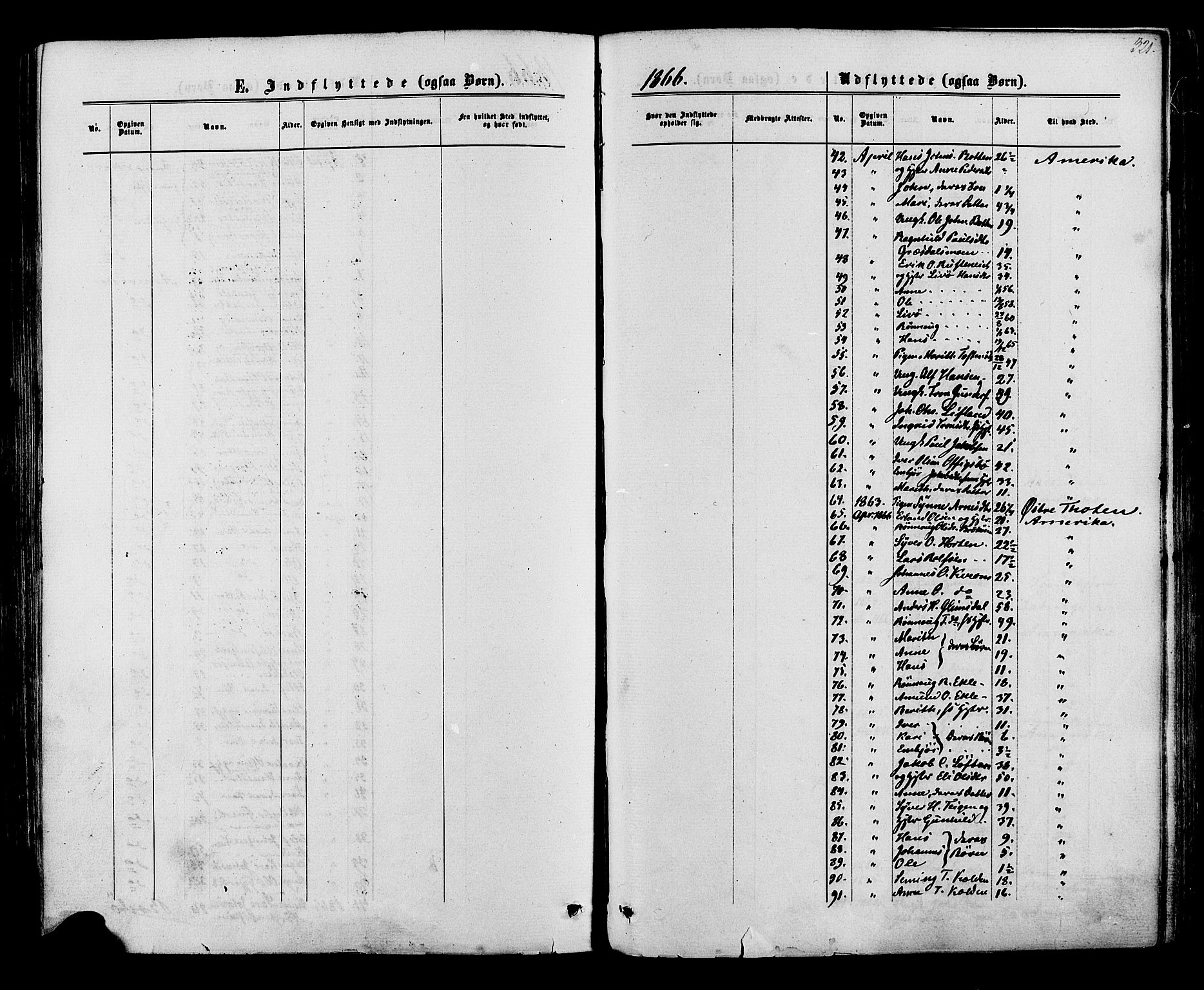 Lom prestekontor, SAH/PREST-070/K/L0007: Parish register (official) no. 7, 1863-1884, p. 321