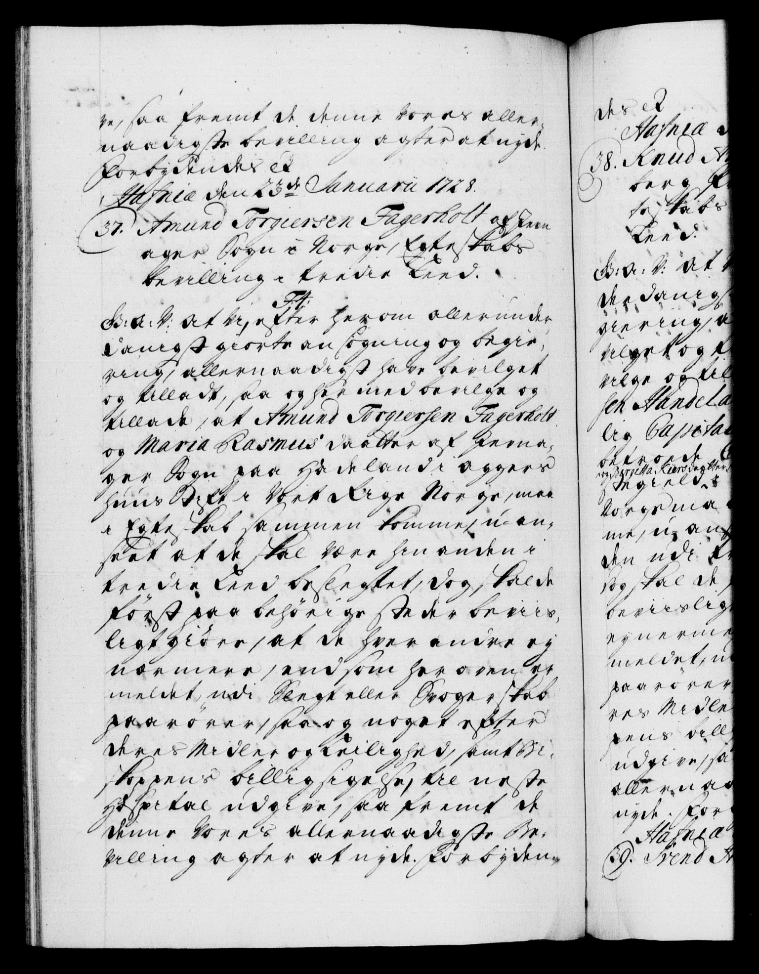 Danske Kanselli 1572-1799, AV/RA-EA-3023/F/Fc/Fca/Fcaa/L0025: Norske registre, 1726-1728, p. 544b