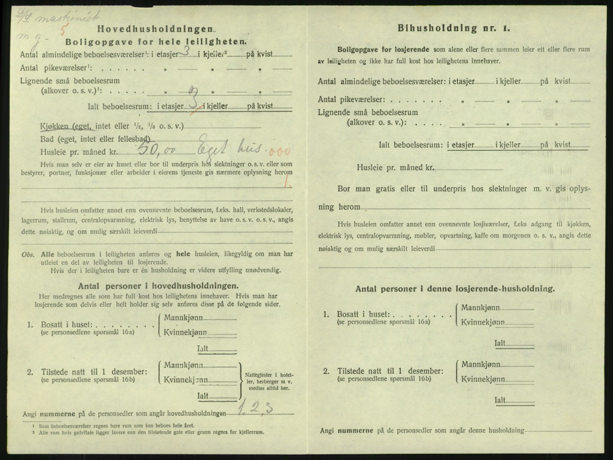 SAKO, 1920 census for Horten, 1920, p. 6120