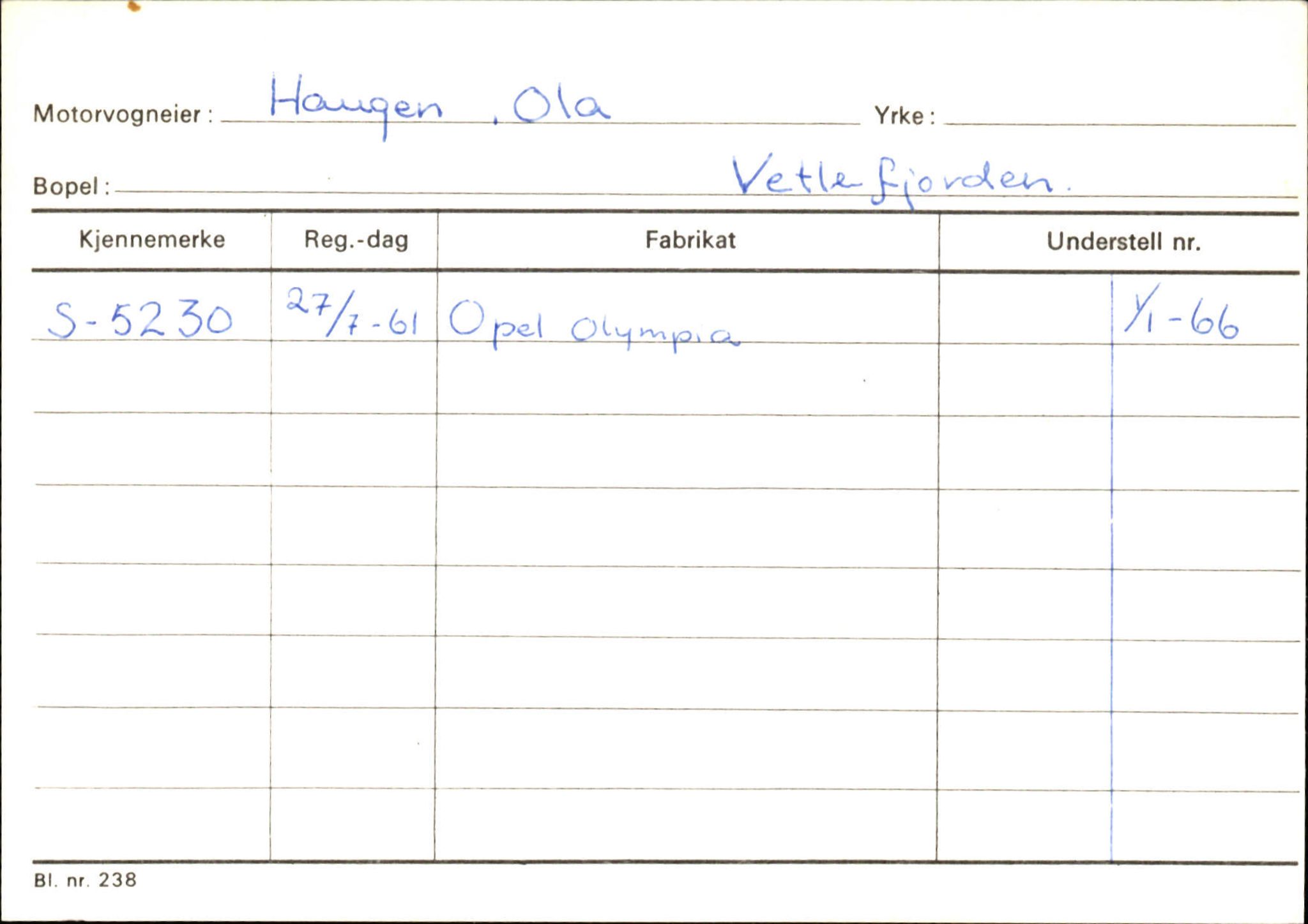 Statens vegvesen, Sogn og Fjordane vegkontor, AV/SAB-A-5301/4/F/L0132: Eigarregister Askvoll A-Å. Balestrand A-Å, 1945-1975, p. 1832