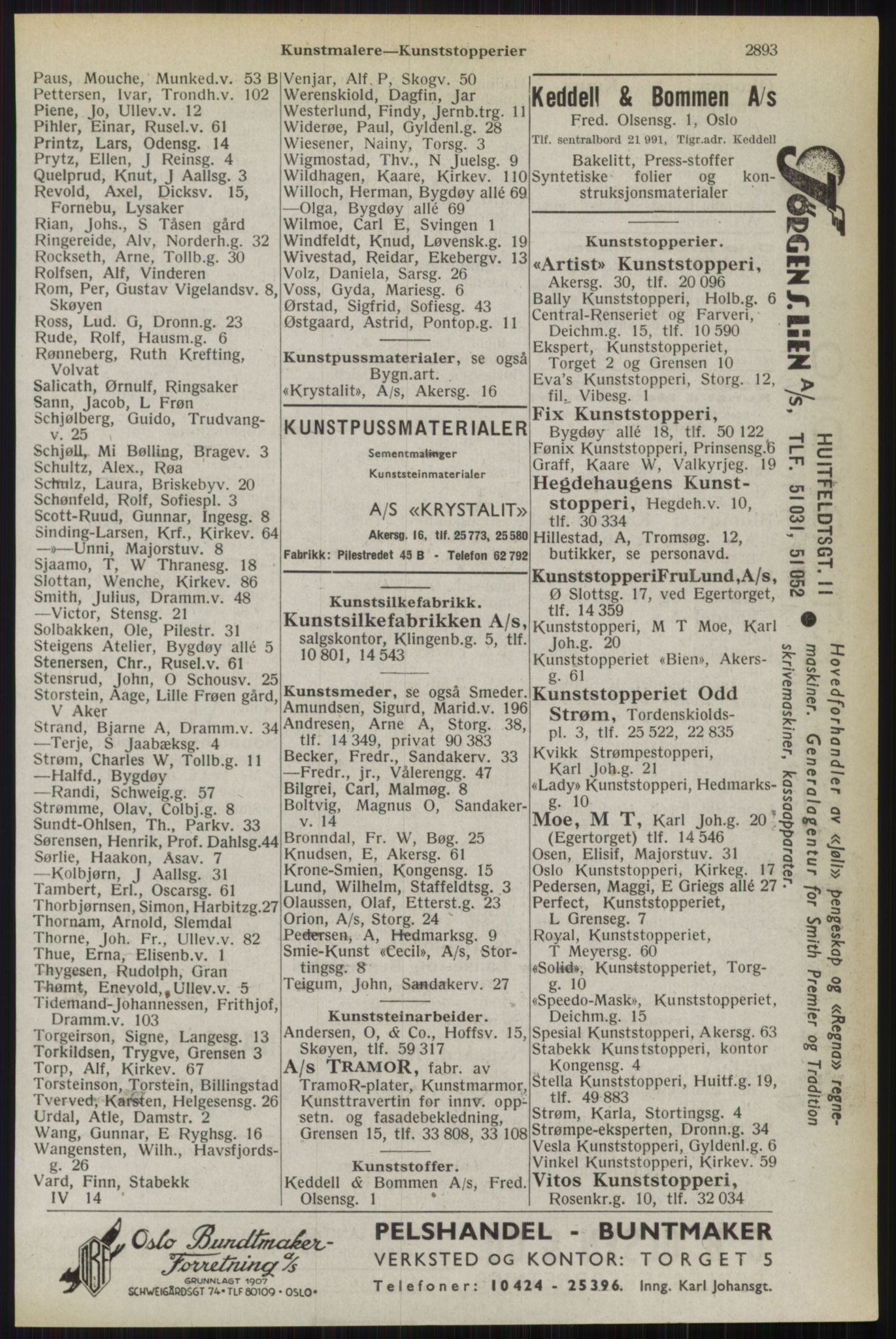 Kristiania/Oslo adressebok, PUBL/-, 1944, p. 2893