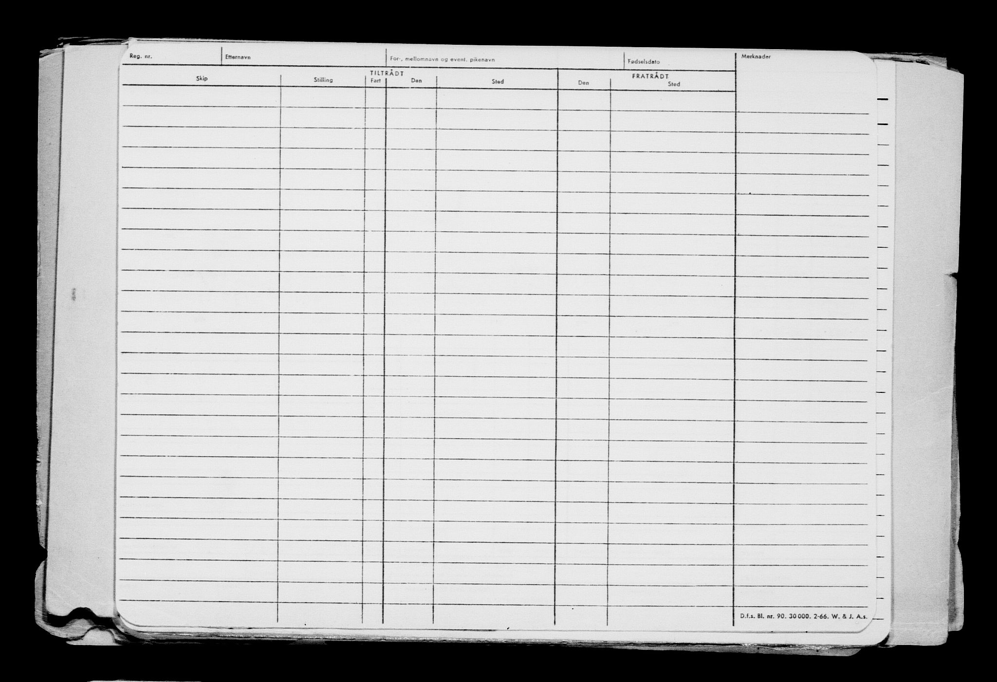 Direktoratet for sjømenn, AV/RA-S-3545/G/Gb/L0233: Hovedkort, 1924, p. 11