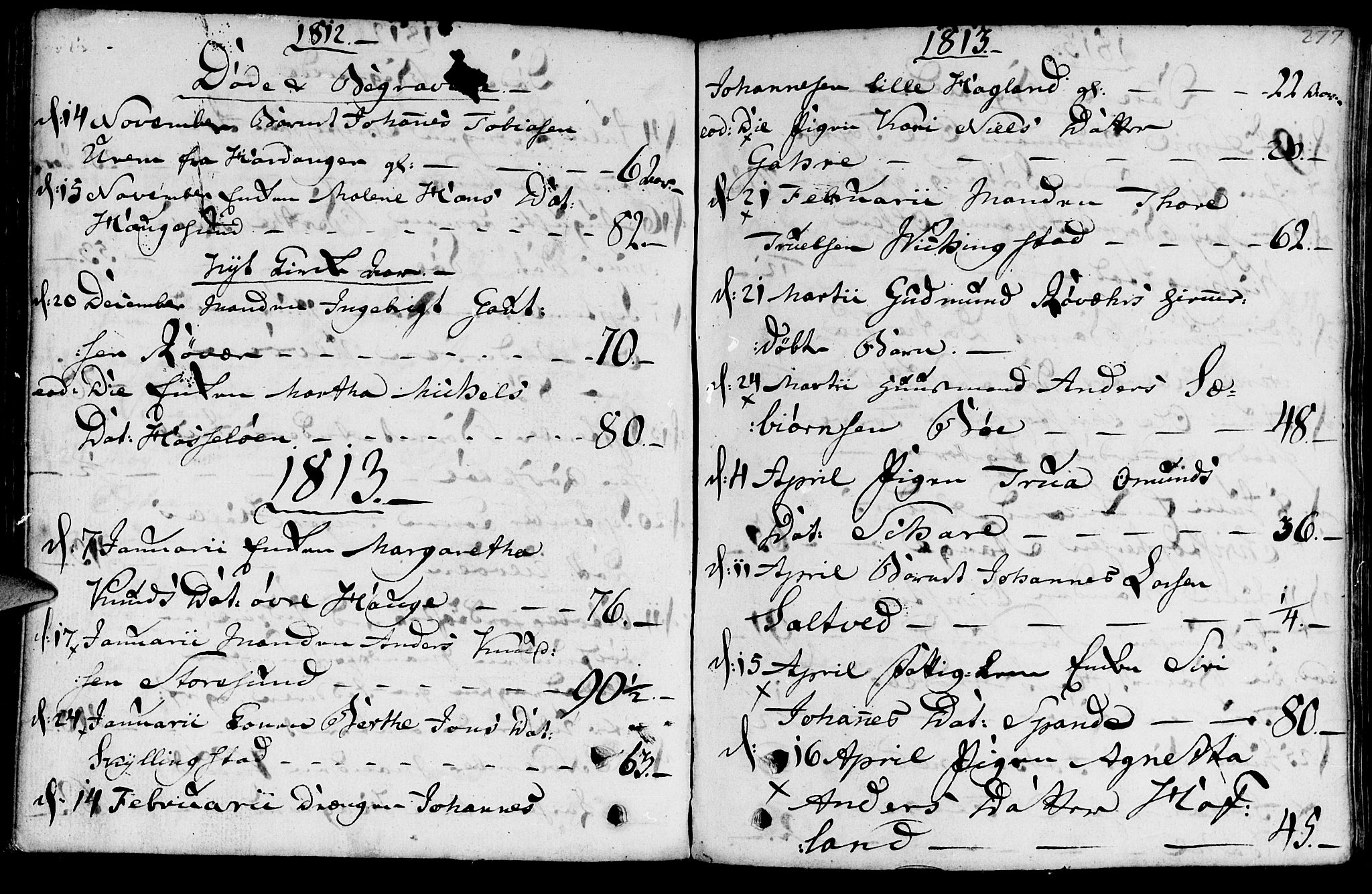 Torvastad sokneprestkontor, AV/SAST-A -101857/H/Ha/Haa/L0002: Parish register (official) no. A 2, 1801-1817, p. 277