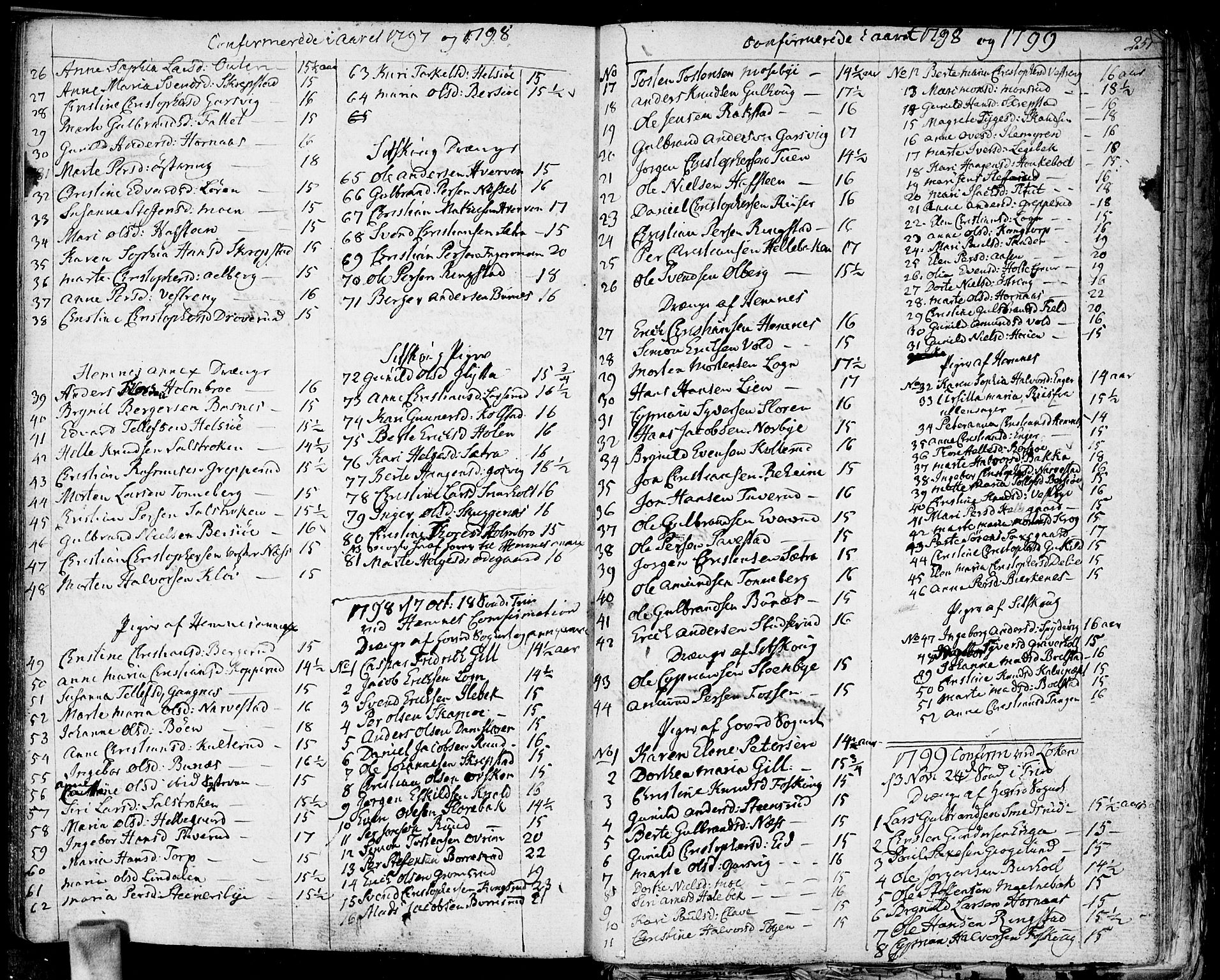 Høland prestekontor Kirkebøker, SAO/A-10346a/F/Fa/L0006: Parish register (official) no. I 6, 1794-1814, p. 251