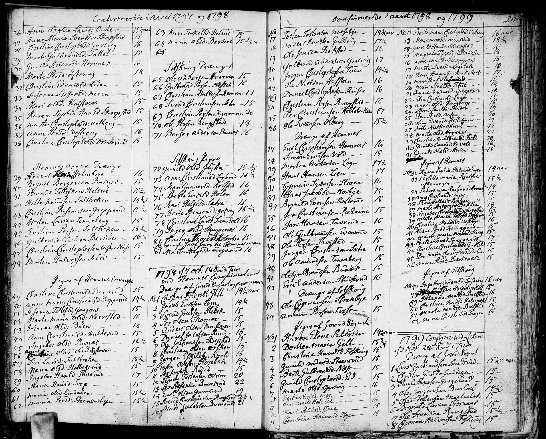 Høland prestekontor Kirkebøker, AV/SAO-A-10346a/F/Fa/L0006: Parish register (official) no. I 6, 1794-1814, p. 251