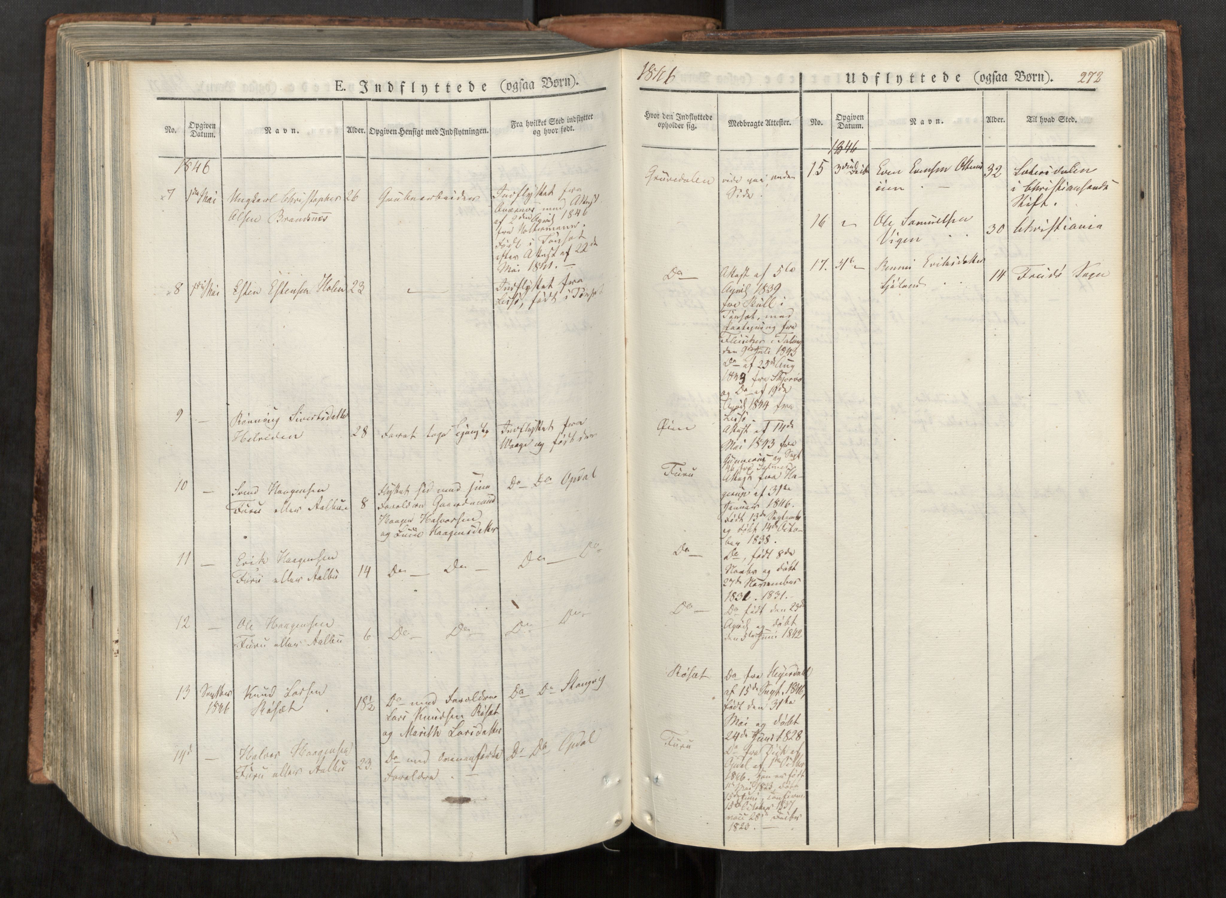 Ministerialprotokoller, klokkerbøker og fødselsregistre - Møre og Romsdal, SAT/A-1454/590/L1012: Parish register (official) no. 590A04, 1832-1846, p. 272