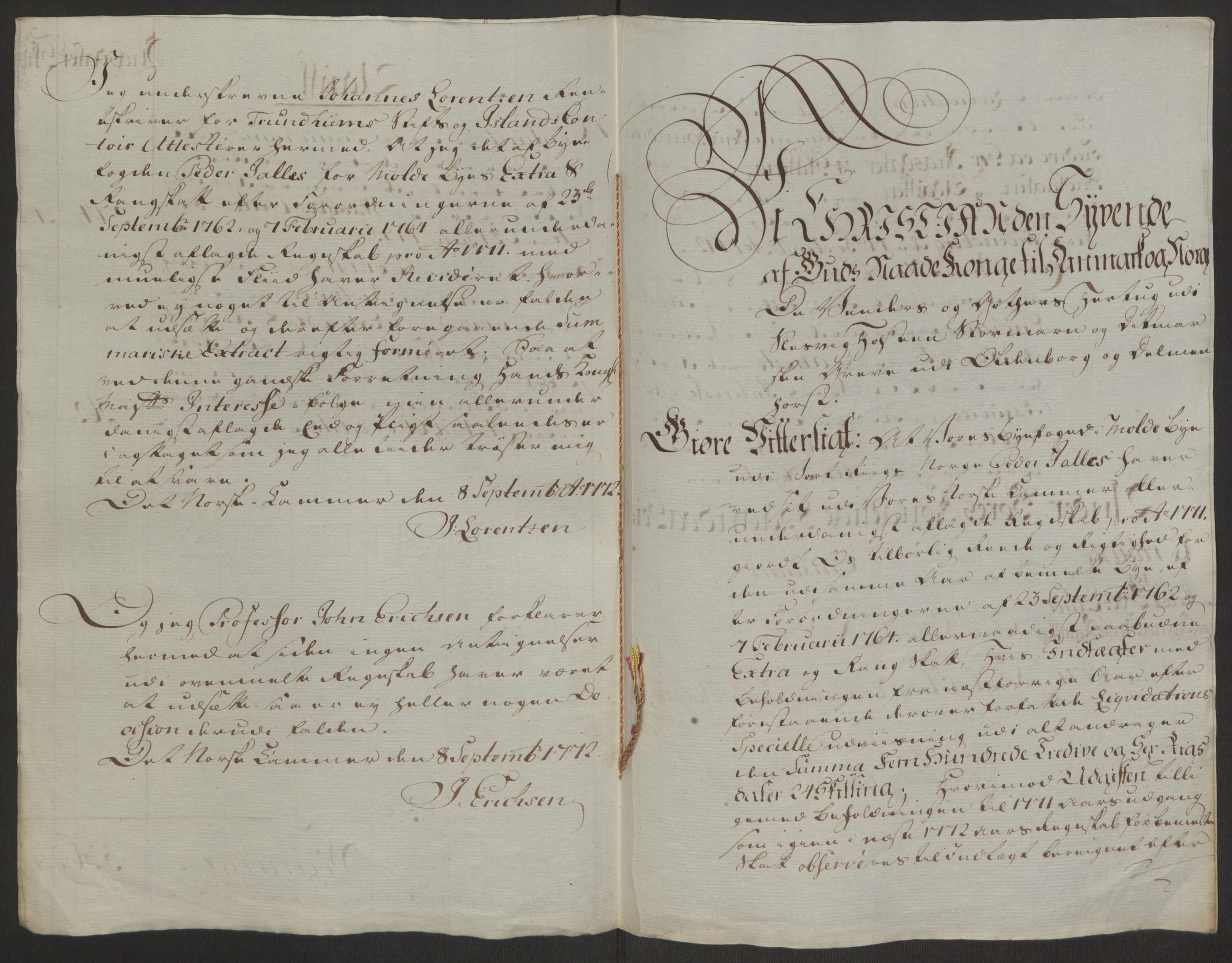 Rentekammeret inntil 1814, Reviderte regnskaper, Byregnskaper, AV/RA-EA-4066/R/Rq/L0487/0004: [Q1] Kontribusjonsregnskap / Ekstraskatt, 1762-1772, p. 202