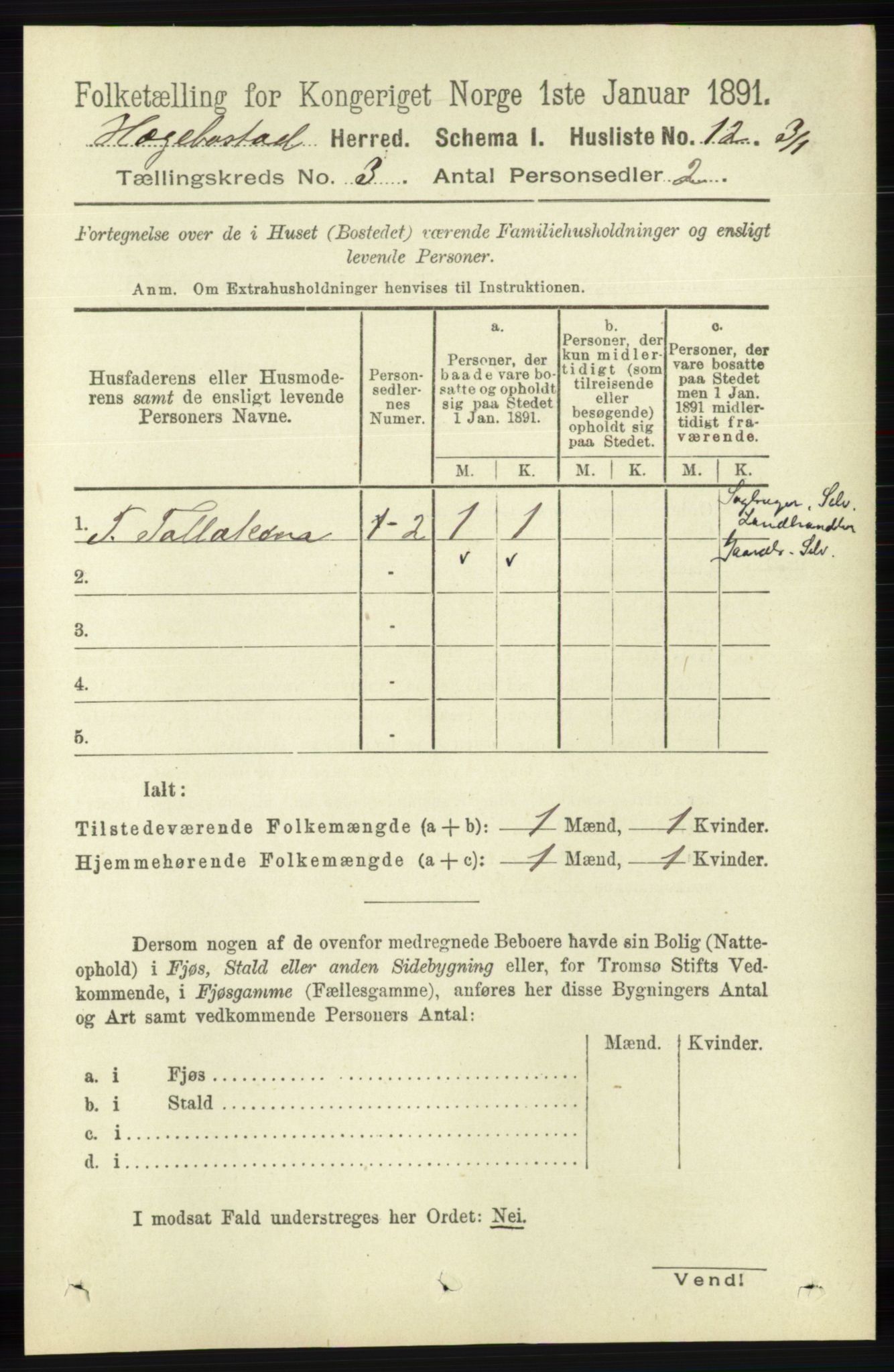 RA, 1891 census for 1034 Hægebostad, 1891, p. 828