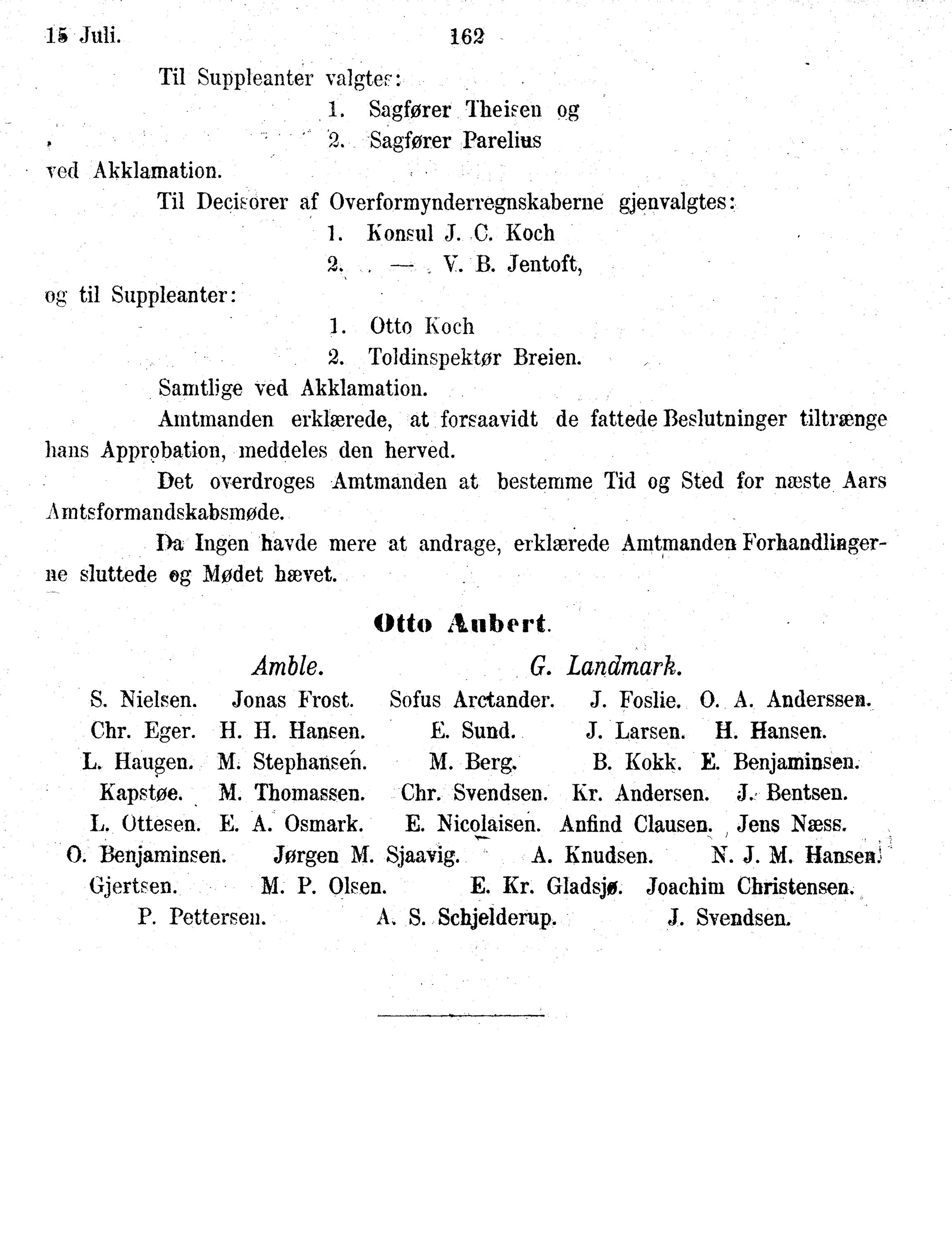 Nordland Fylkeskommune. Fylkestinget, AIN/NFK-17/176/A/Ac/L0010: Fylkestingsforhandlinger 1874-1880, 1874-1880