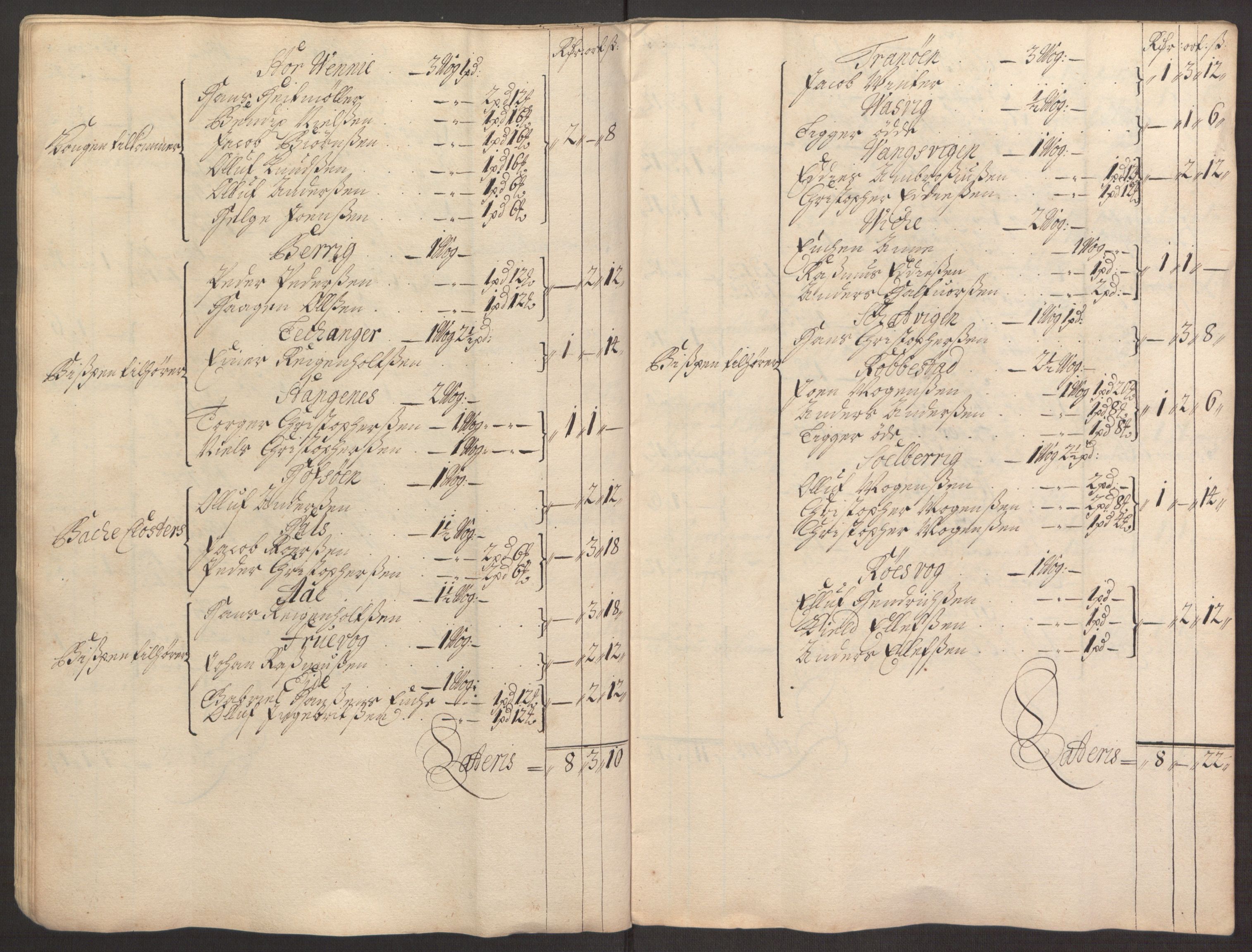 Rentekammeret inntil 1814, Reviderte regnskaper, Fogderegnskap, AV/RA-EA-4092/R68/L4753: Fogderegnskap Senja og Troms, 1694-1696, p. 19