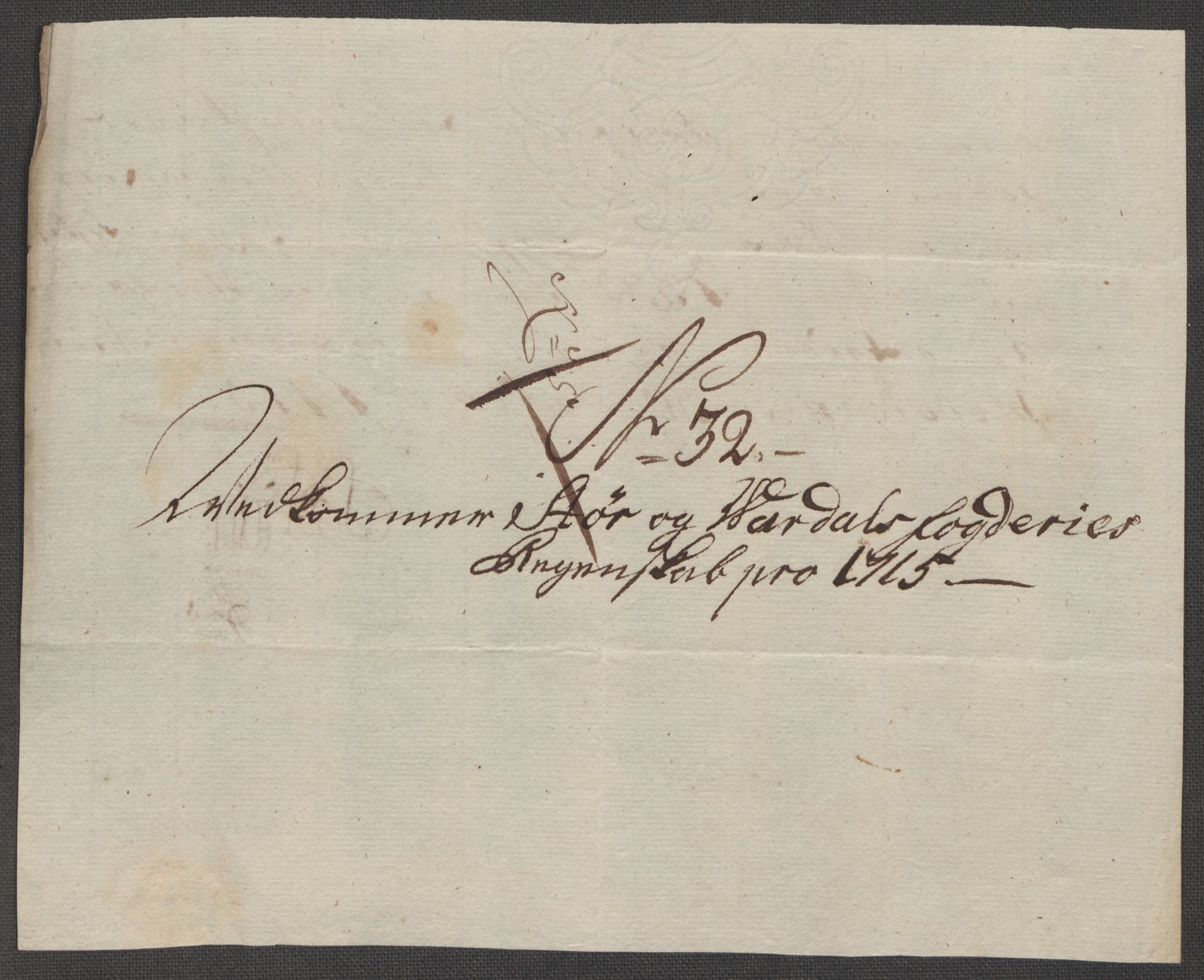 Rentekammeret inntil 1814, Reviderte regnskaper, Fogderegnskap, AV/RA-EA-4092/R62/L4205: Fogderegnskap Stjørdal og Verdal, 1715, p. 258