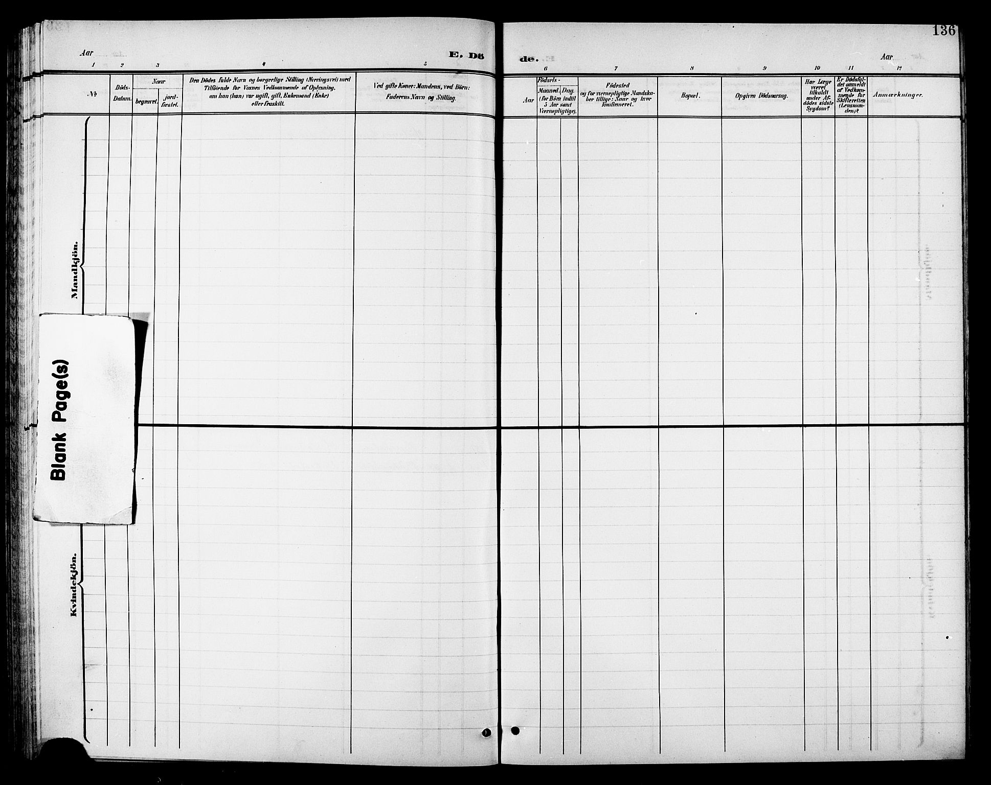 Ministerialprotokoller, klokkerbøker og fødselsregistre - Nordland, AV/SAT-A-1459/810/L0161: Parish register (copy) no. 810C04, 1897-1910, p. 136