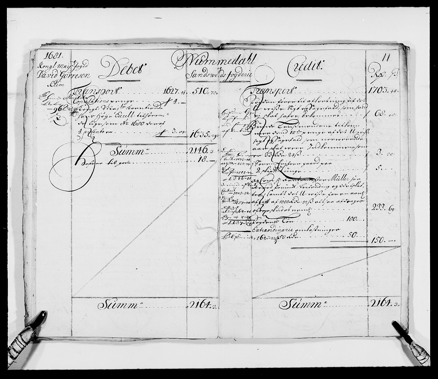 Rentekammeret inntil 1814, Reviderte regnskaper, Fogderegnskap, AV/RA-EA-4092/R24/L1569: Fogderegnskap Numedal og Sandsvær, 1679-1686, p. 58