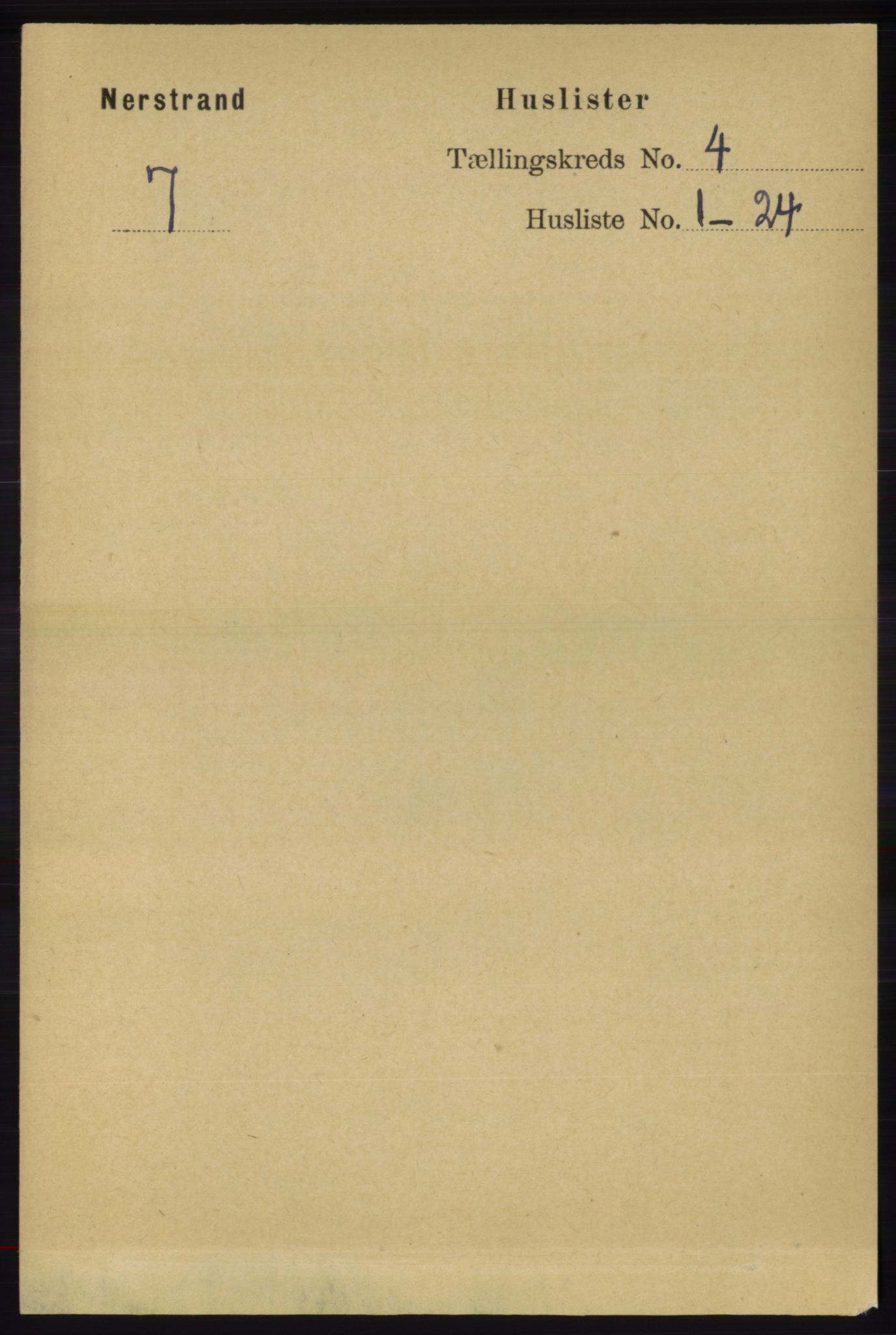 RA, 1891 census for 1139 Nedstrand, 1891, p. 621
