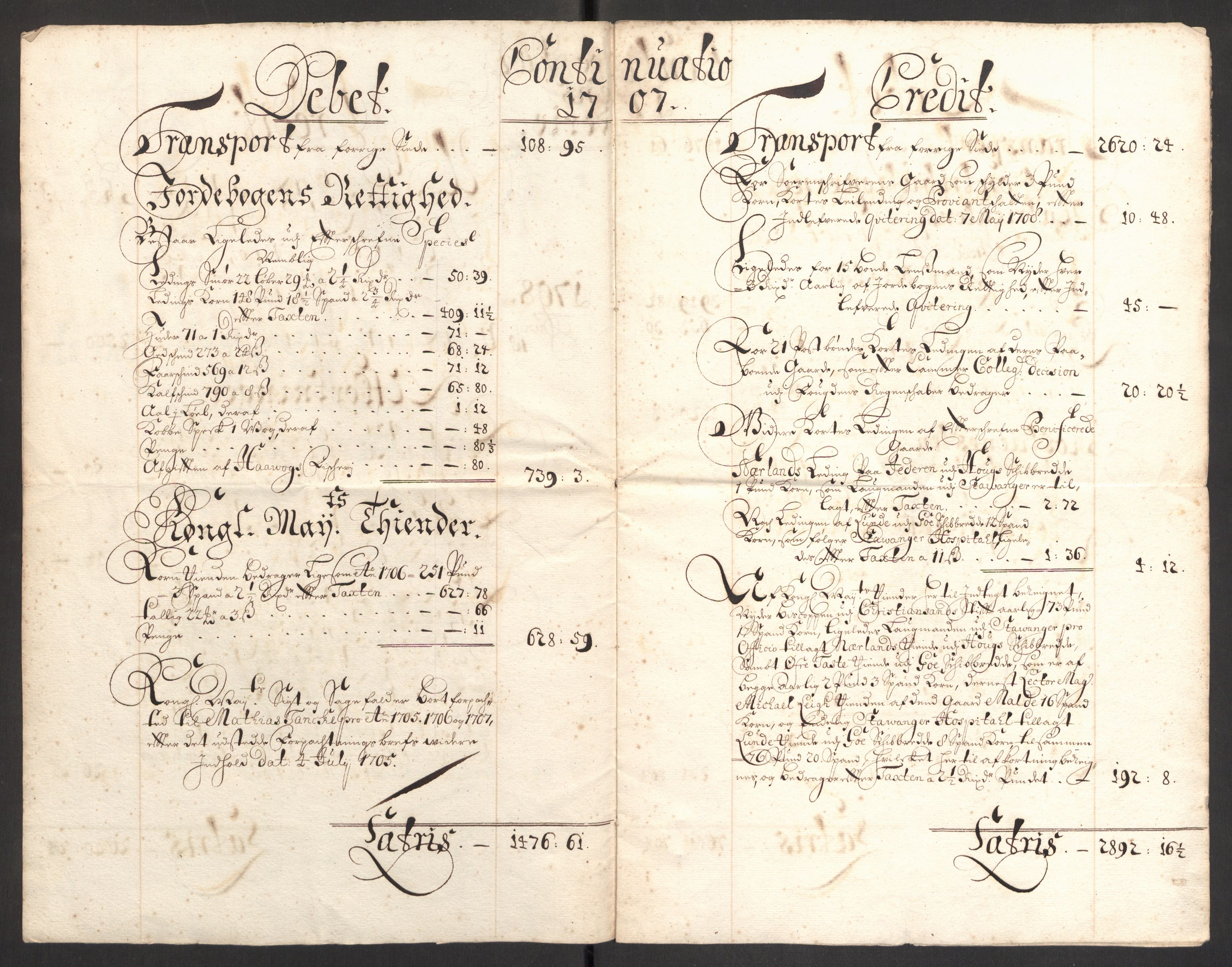 Rentekammeret inntil 1814, Reviderte regnskaper, Fogderegnskap, AV/RA-EA-4092/R46/L2736: Fogderegnskap Jæren og Dalane, 1711, p. 265