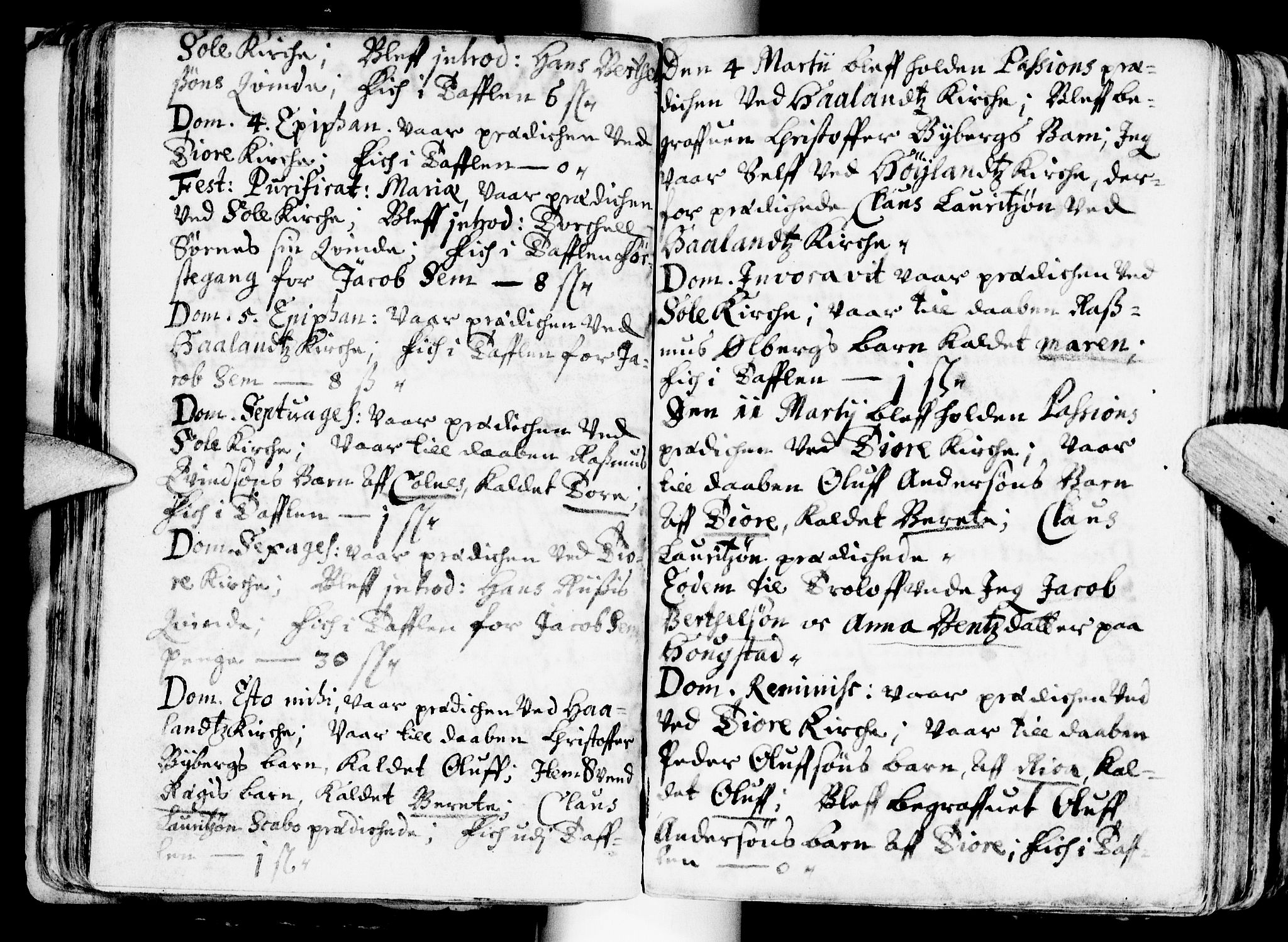 Håland sokneprestkontor, AV/SAST-A-101802/001/30BA/L0001: Parish register (official) no. A 1, 1671-1722