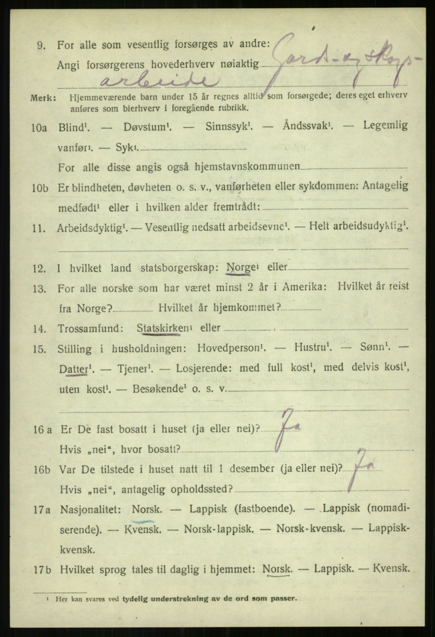 SATØ, 1920 census for Målselv, 1920, p. 2804