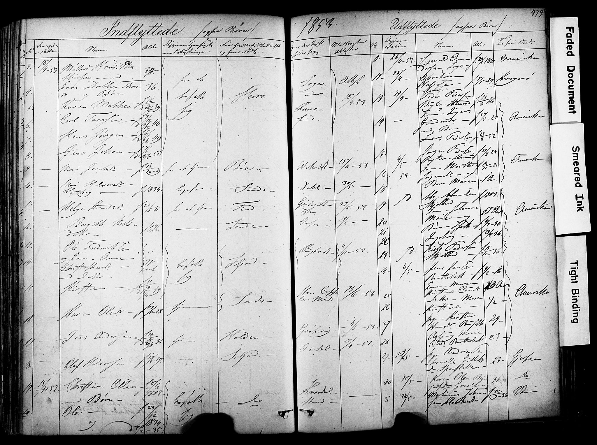 Solum kirkebøker, AV/SAKO-A-306/F/Fa/L0006: Parish register (official) no. I 6, 1844-1855, p. 479
