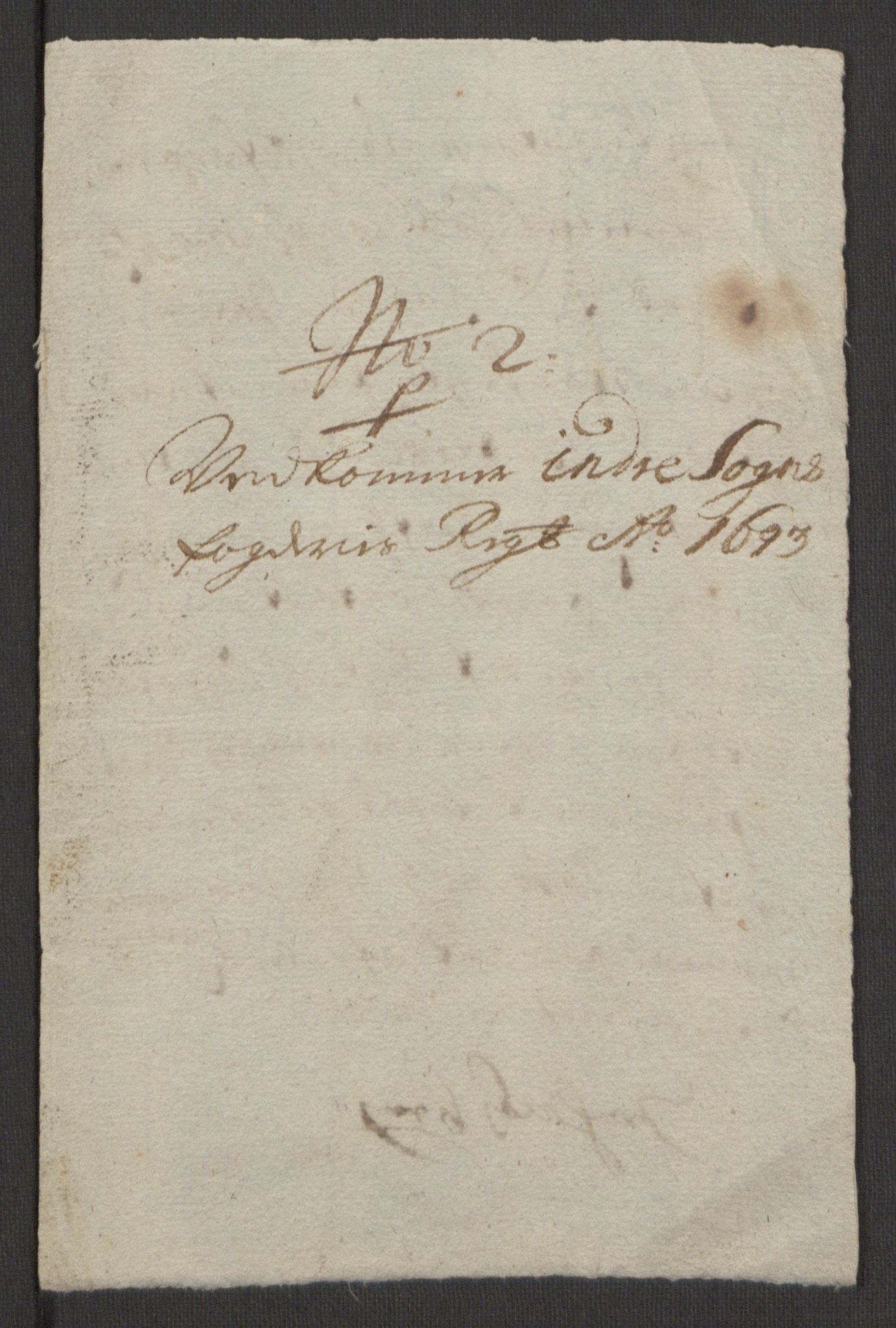 Rentekammeret inntil 1814, Reviderte regnskaper, Fogderegnskap, AV/RA-EA-4092/R52/L3307: Fogderegnskap Sogn, 1693-1694, p. 140