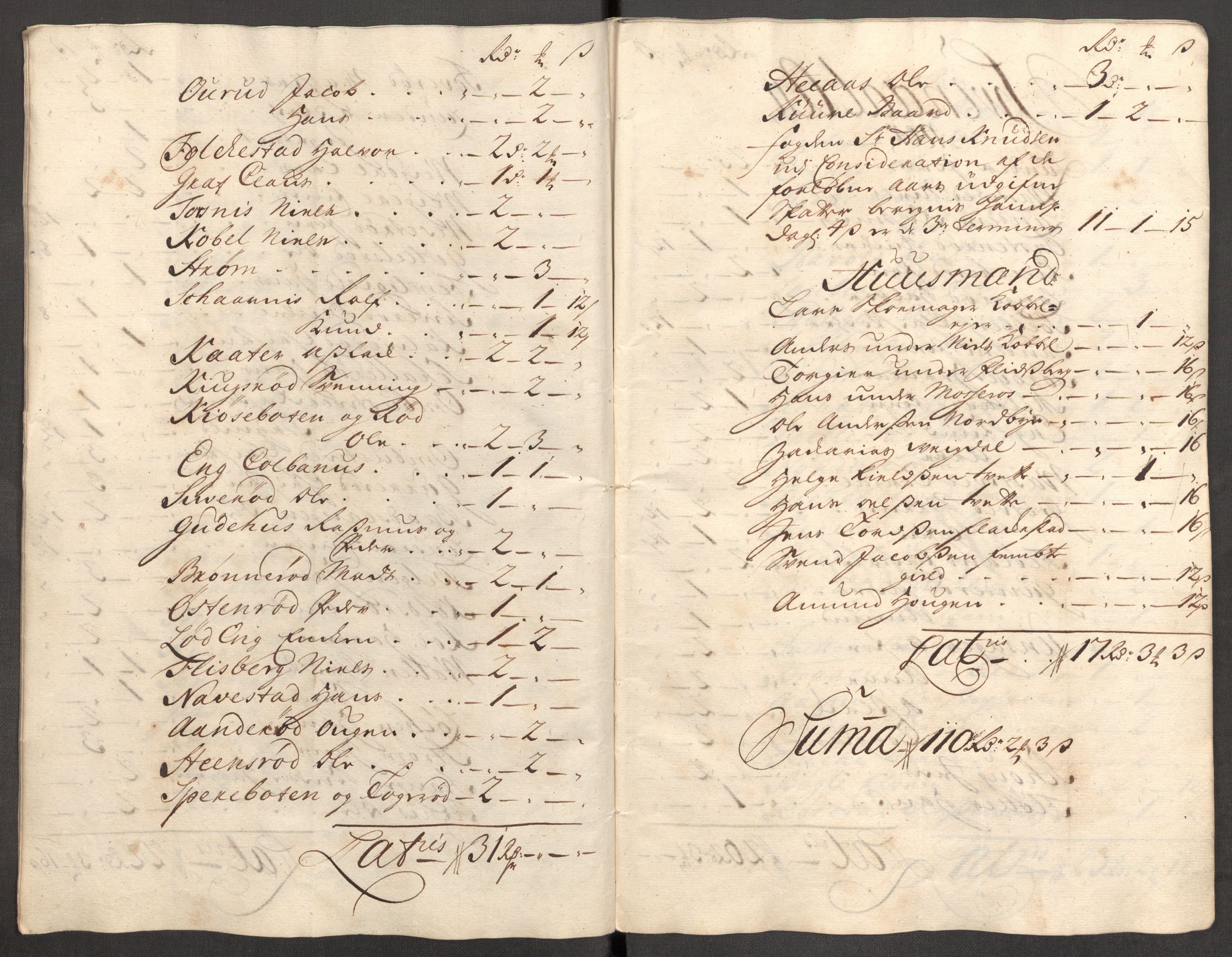 Rentekammeret inntil 1814, Reviderte regnskaper, Fogderegnskap, AV/RA-EA-4092/R04/L0140: Fogderegnskap Moss, Onsøy, Tune, Veme og Åbygge, 1715-1716, p. 56