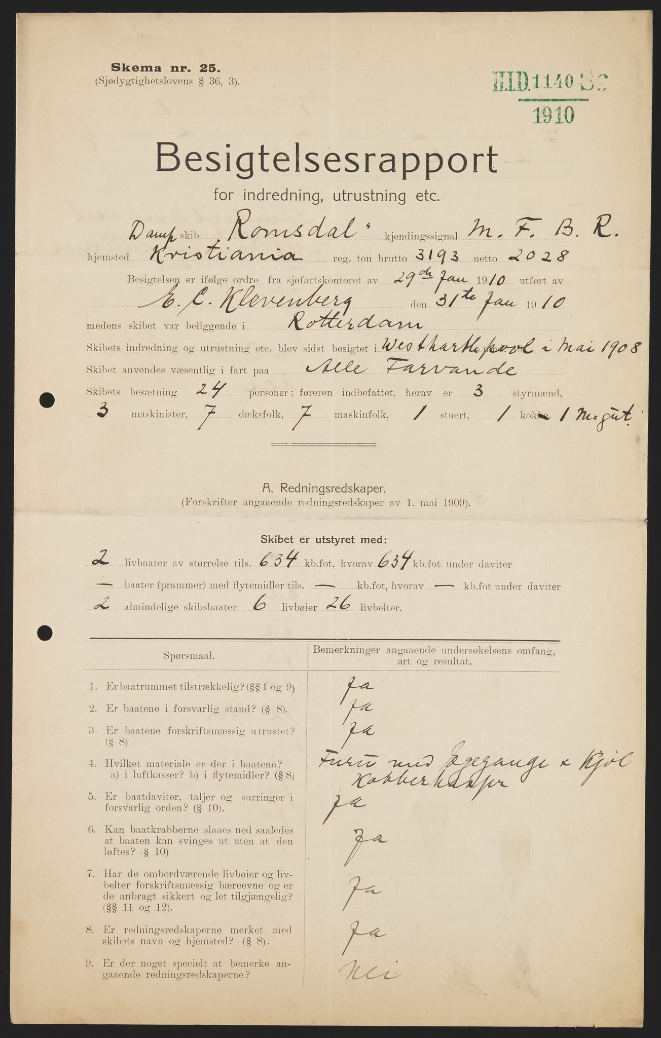 Sjøfartsdirektoratet med forløpere, skipsmapper slettede skip, AV/RA-S-4998/F/Fa/L0237: --, 1847-1934, p. 206