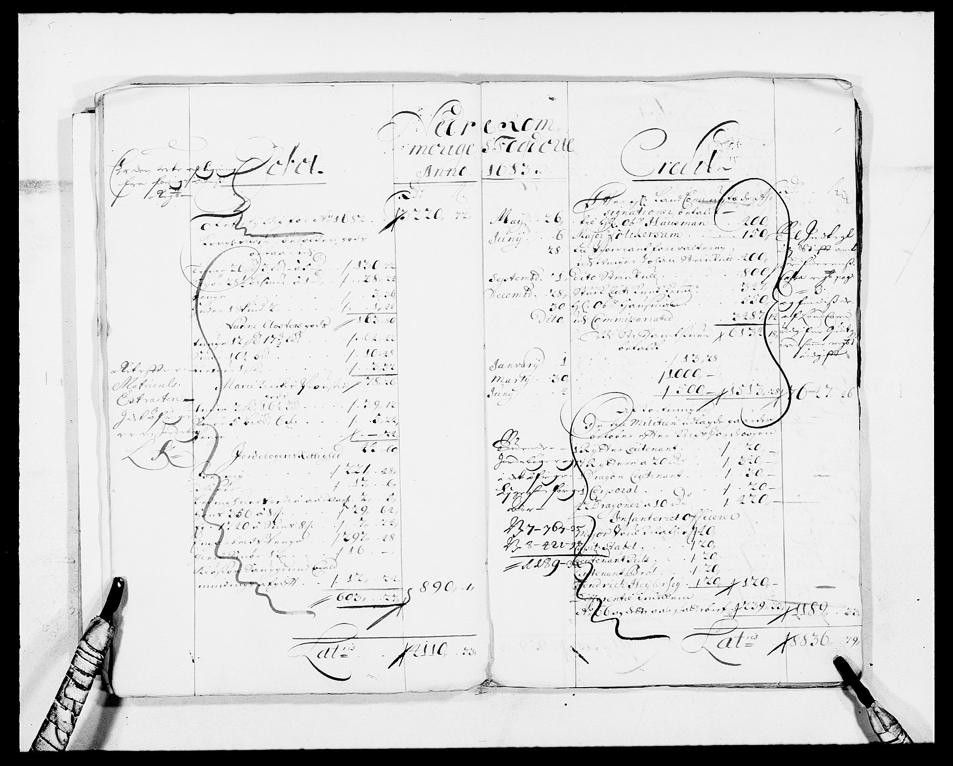 Rentekammeret inntil 1814, Reviderte regnskaper, Fogderegnskap, RA/EA-4092/R11/L0573: Fogderegnskap Nedre Romerike, 1679-1688, p. 160