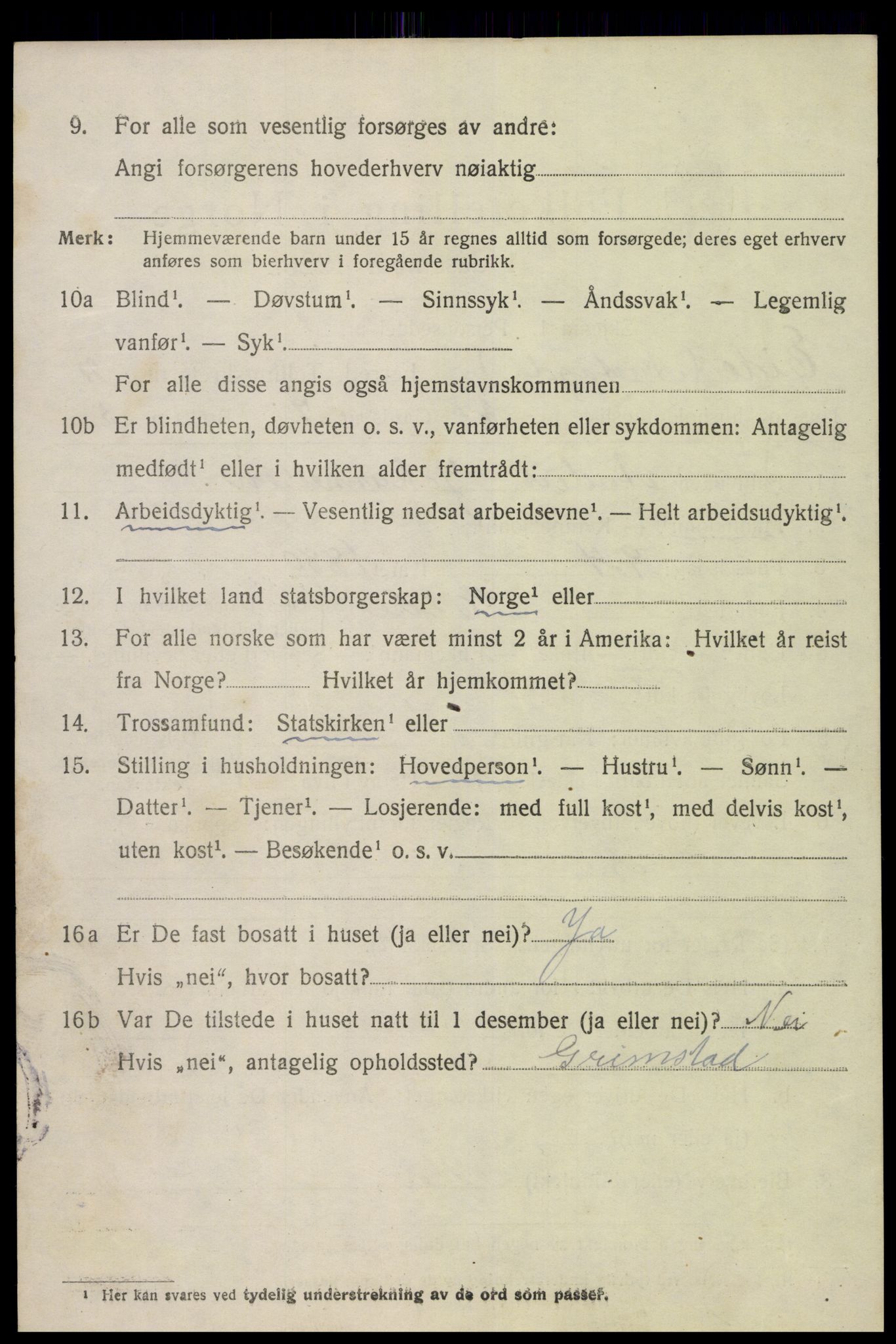 SAK, 1920 census for Eide, 1920, p. 667