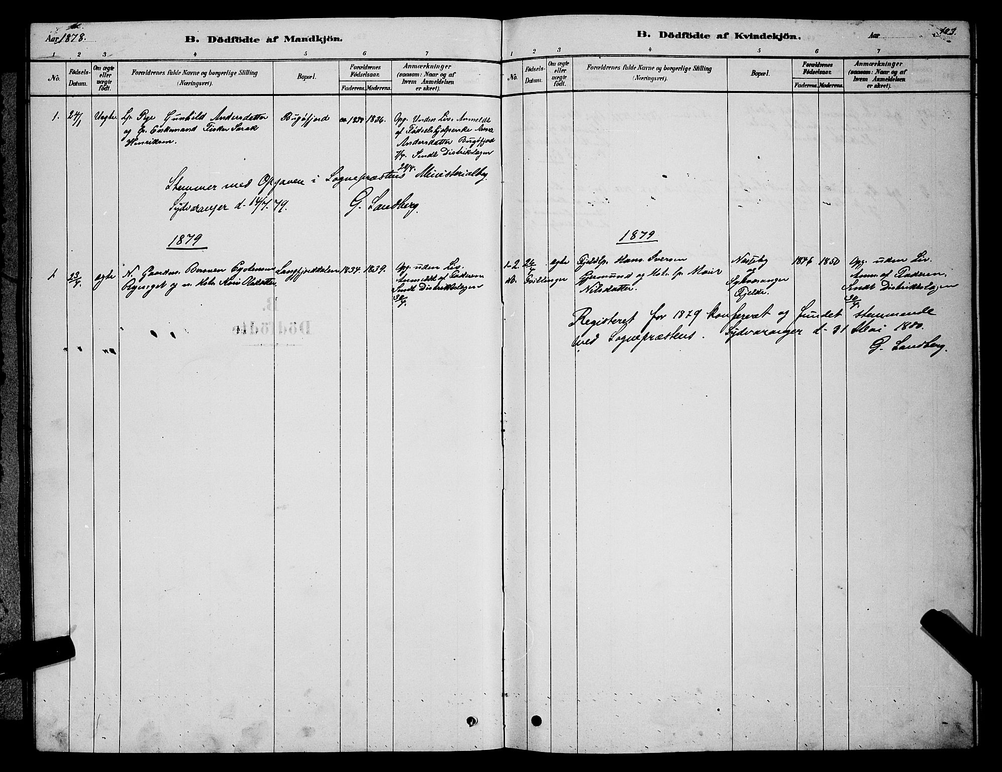 Sør-Varanger sokneprestkontor, SATØ/S-1331/H/Hb/L0003klokker: Parish register (copy) no. 3, 1878-1891, p. 103
