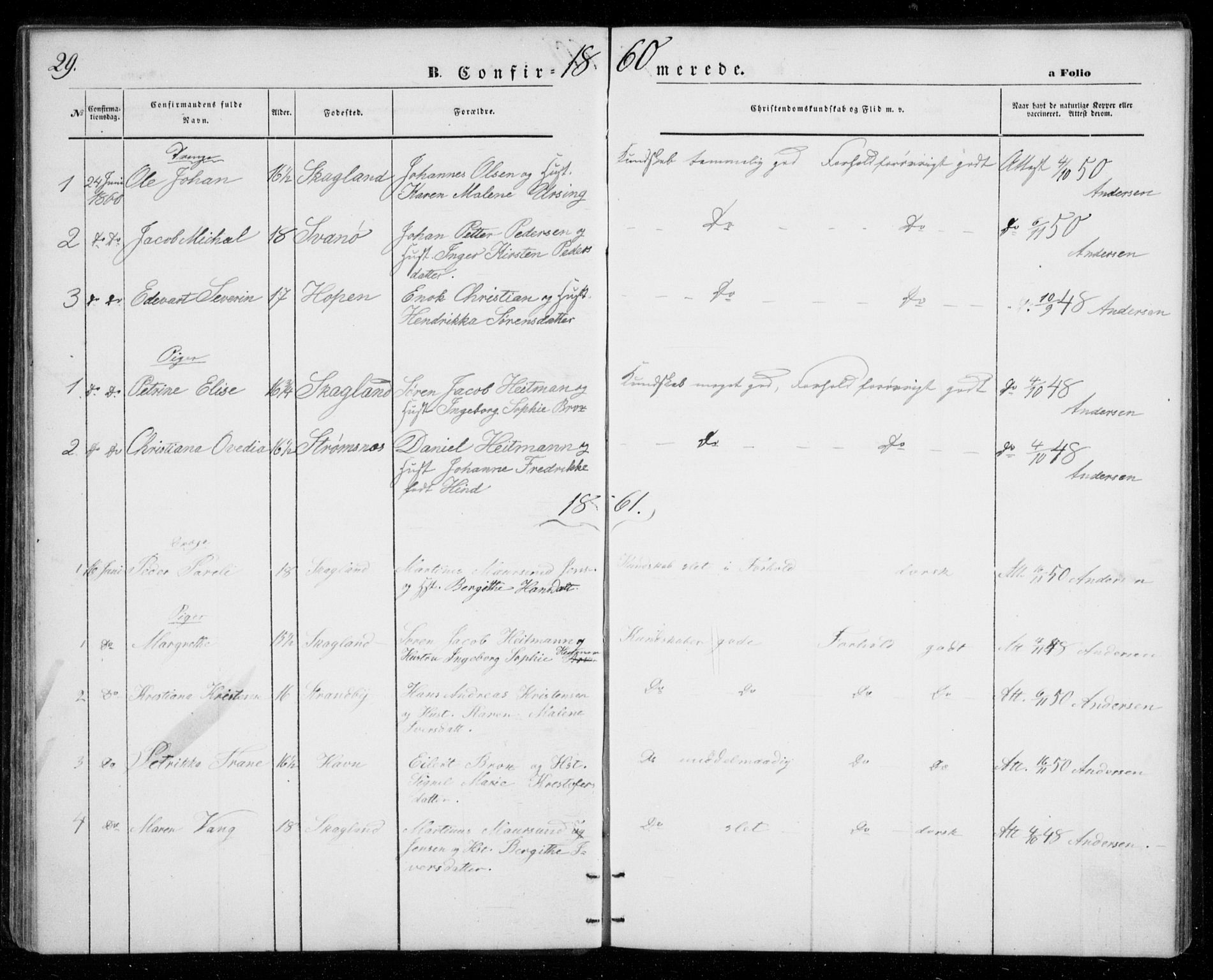 Berg sokneprestkontor, SATØ/S-1318/G/Ga/Gab/L0002klokker: Parish register (copy) no. 2, 1851-1874, p. 29