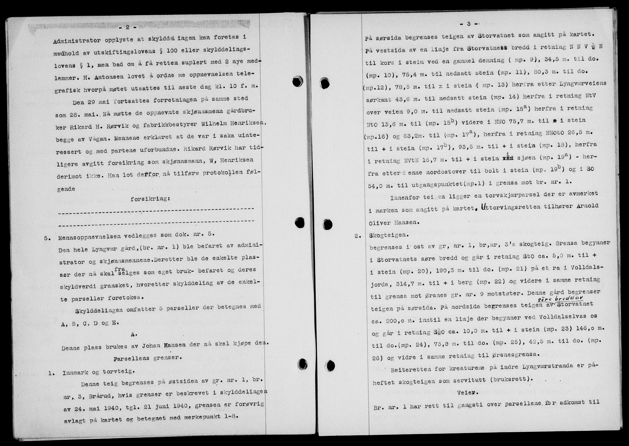 Lofoten sorenskriveri, SAT/A-0017/1/2/2C/L0010a: Mortgage book no. 10a, 1942-1943, Diary no: : 1742/1942