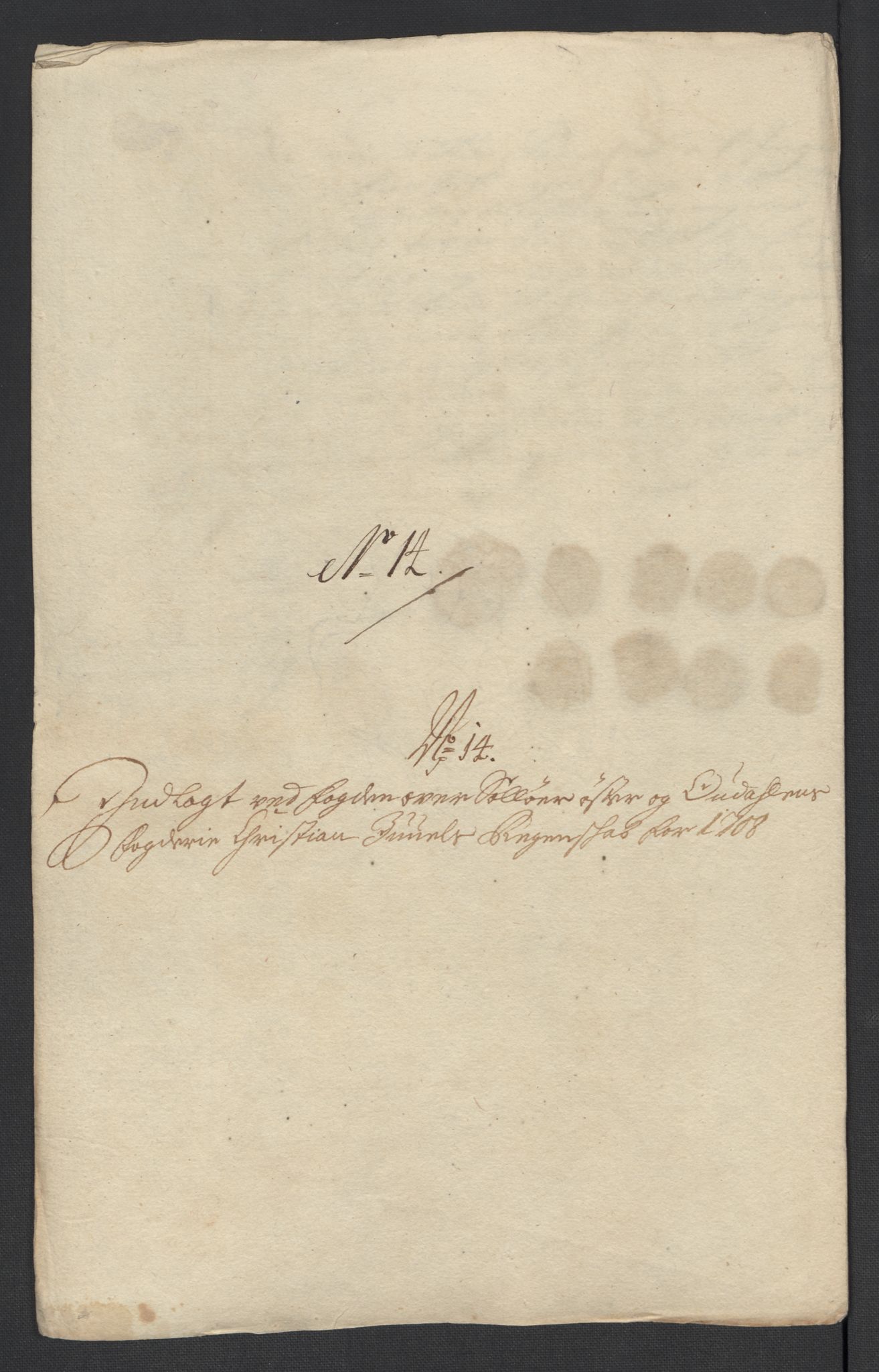 Rentekammeret inntil 1814, Reviderte regnskaper, Fogderegnskap, RA/EA-4092/R13/L0845: Fogderegnskap Solør, Odal og Østerdal, 1708, p. 216