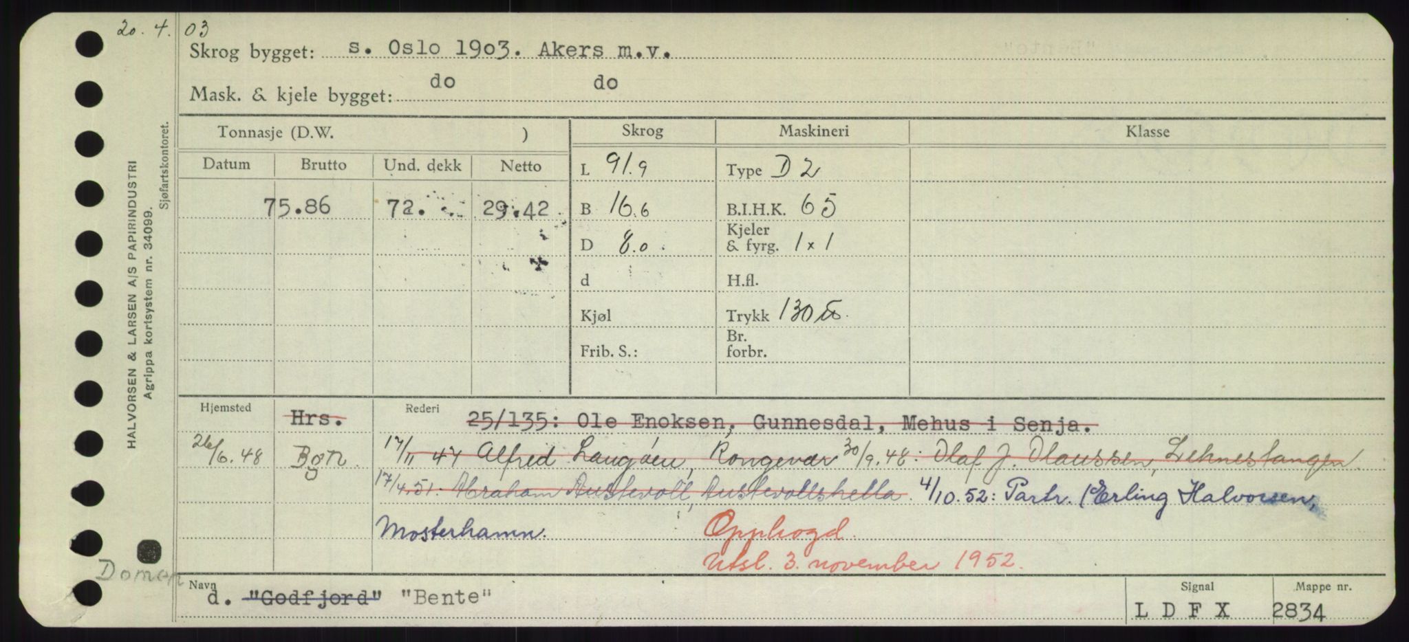 Sjøfartsdirektoratet med forløpere, Skipsmålingen, AV/RA-S-1627/H/Hd/L0003: Fartøy, B-Bev, p. 639