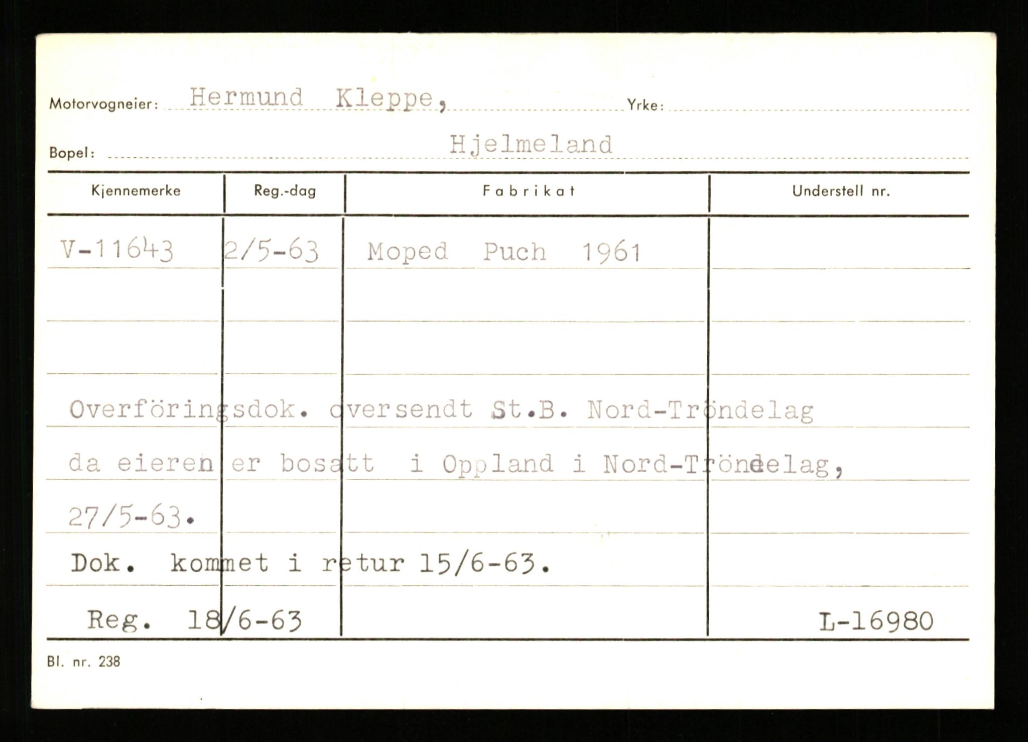 Stavanger trafikkstasjon, AV/SAST-A-101942/0/G/L0003: Registreringsnummer: 10466 - 15496, 1930-1971, p. 1203