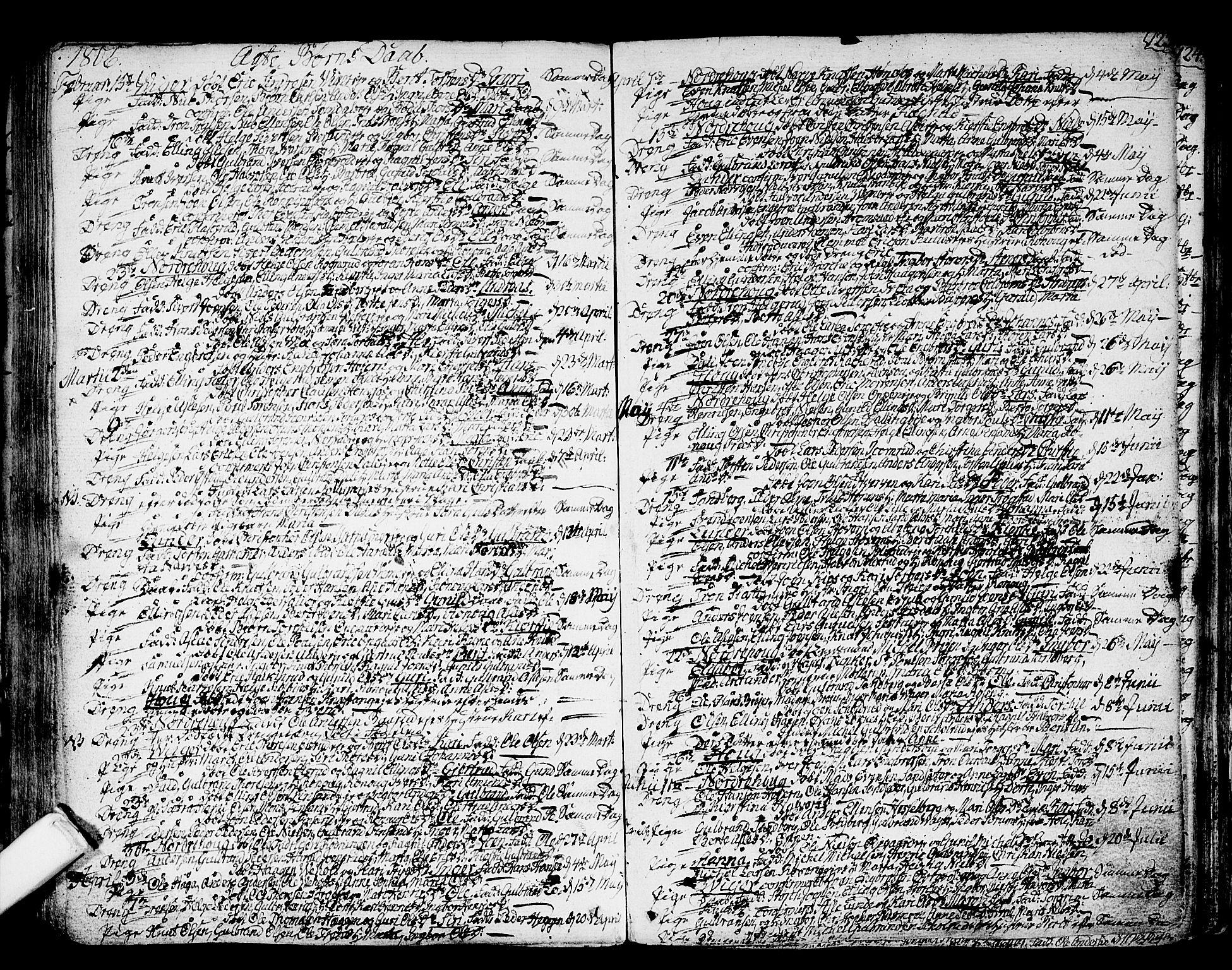 Norderhov kirkebøker, AV/SAKO-A-237/F/Fa/L0006: Parish register (official) no. 6, 1789-1811, p. 123