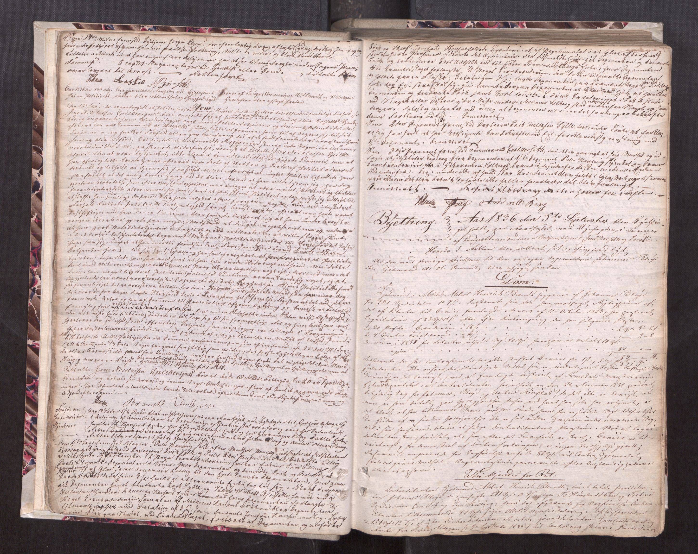Molde byfogd, AV/SAT-A-0025/1/1A/L0003: Justisprotokoll, 1836-1841, p. 8b-9a