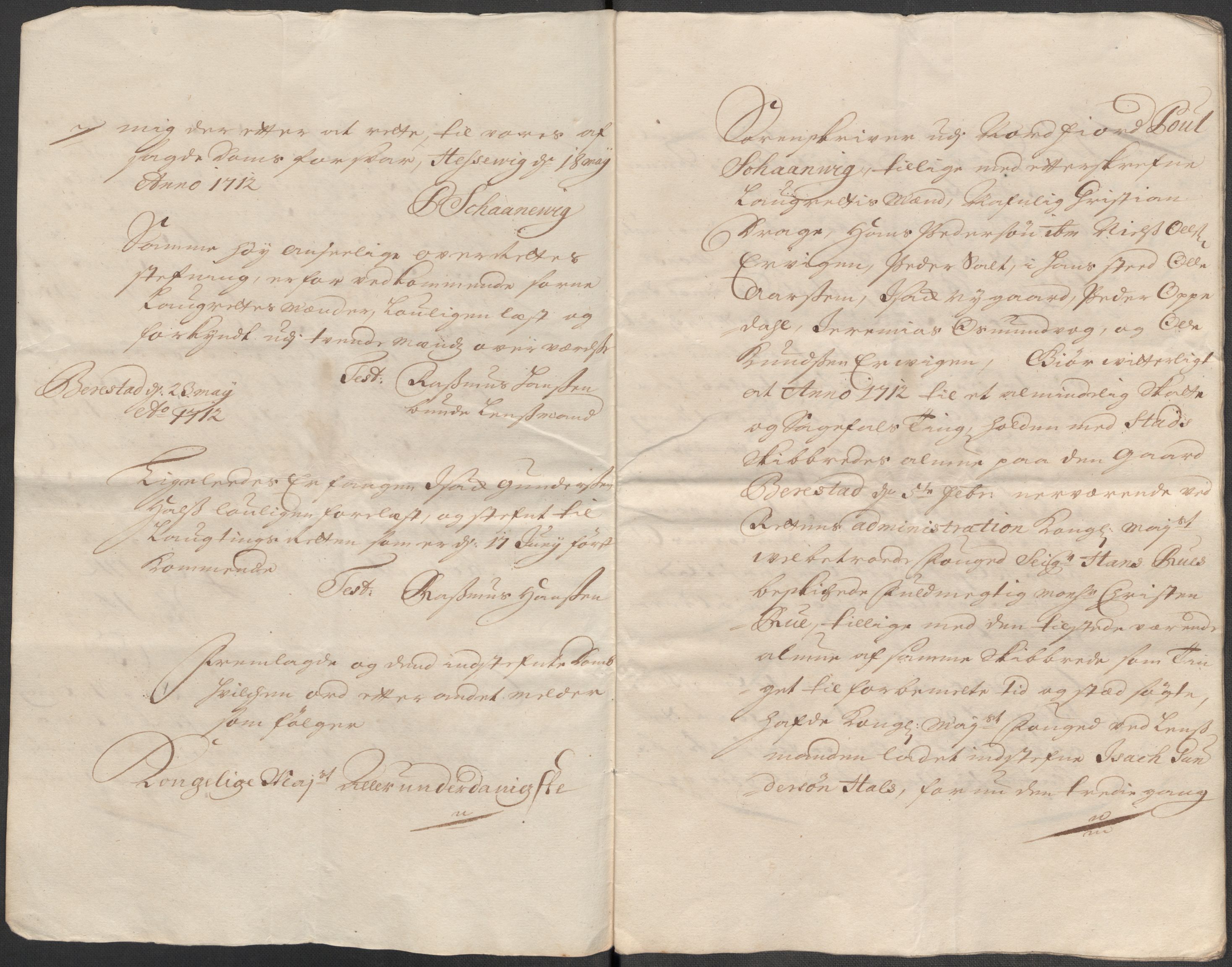 Rentekammeret inntil 1814, Reviderte regnskaper, Fogderegnskap, AV/RA-EA-4092/R53/L3435: Fogderegnskap Sunn- og Nordfjord, 1712, p. 200