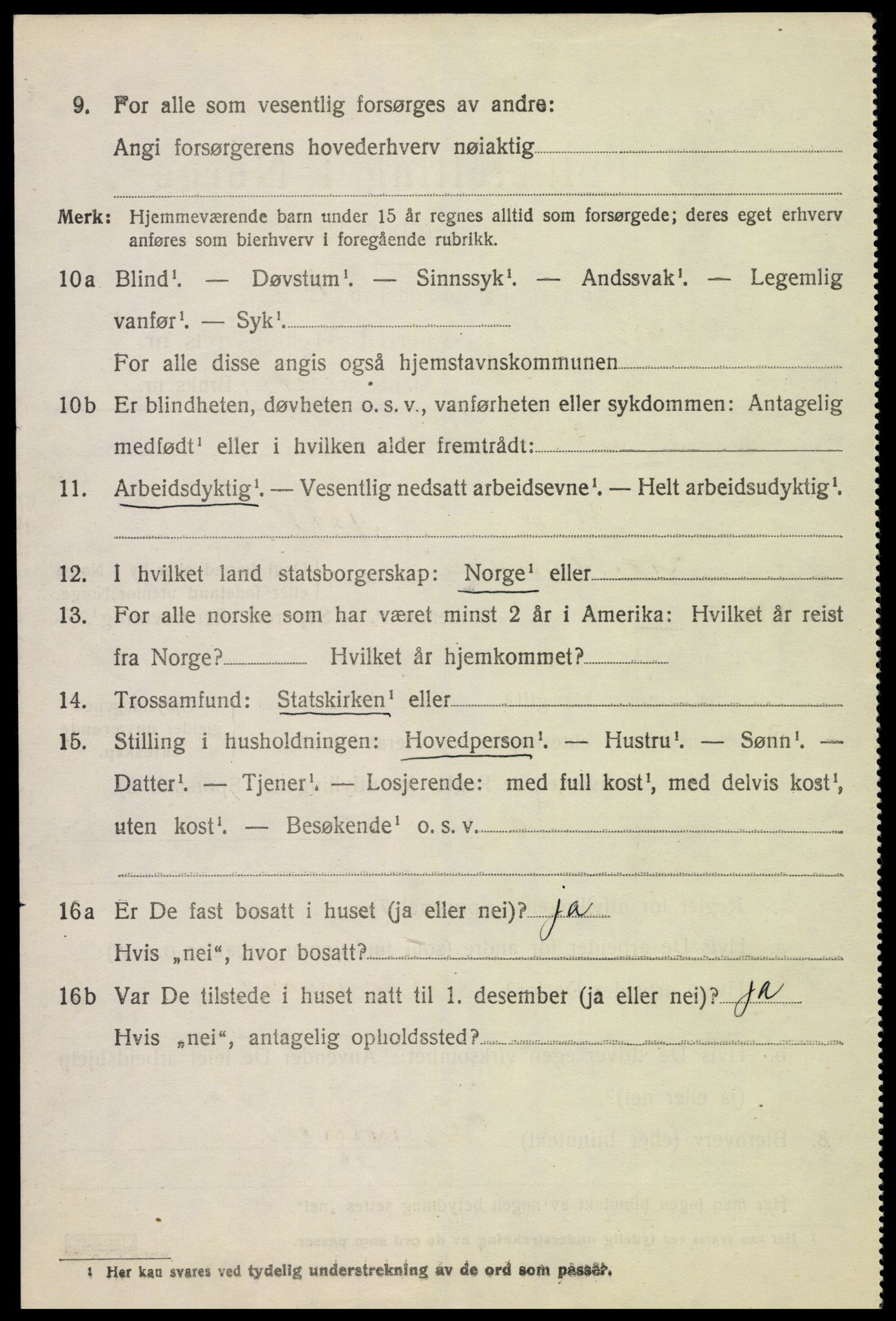 SAH, 1920 census for Nes (Hedmark), 1920, p. 7783