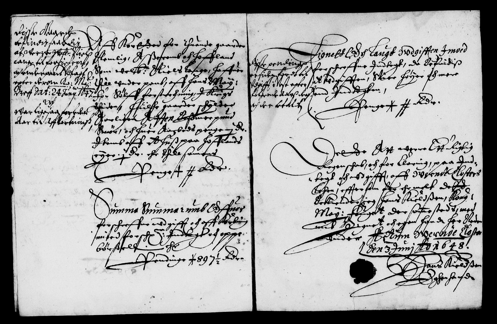 Rentekammeret inntil 1814, Reviderte regnskaper, Lensregnskaper, AV/RA-EA-5023/R/Rb/Rbg/L0008: Verne kloster len, 1618-1651