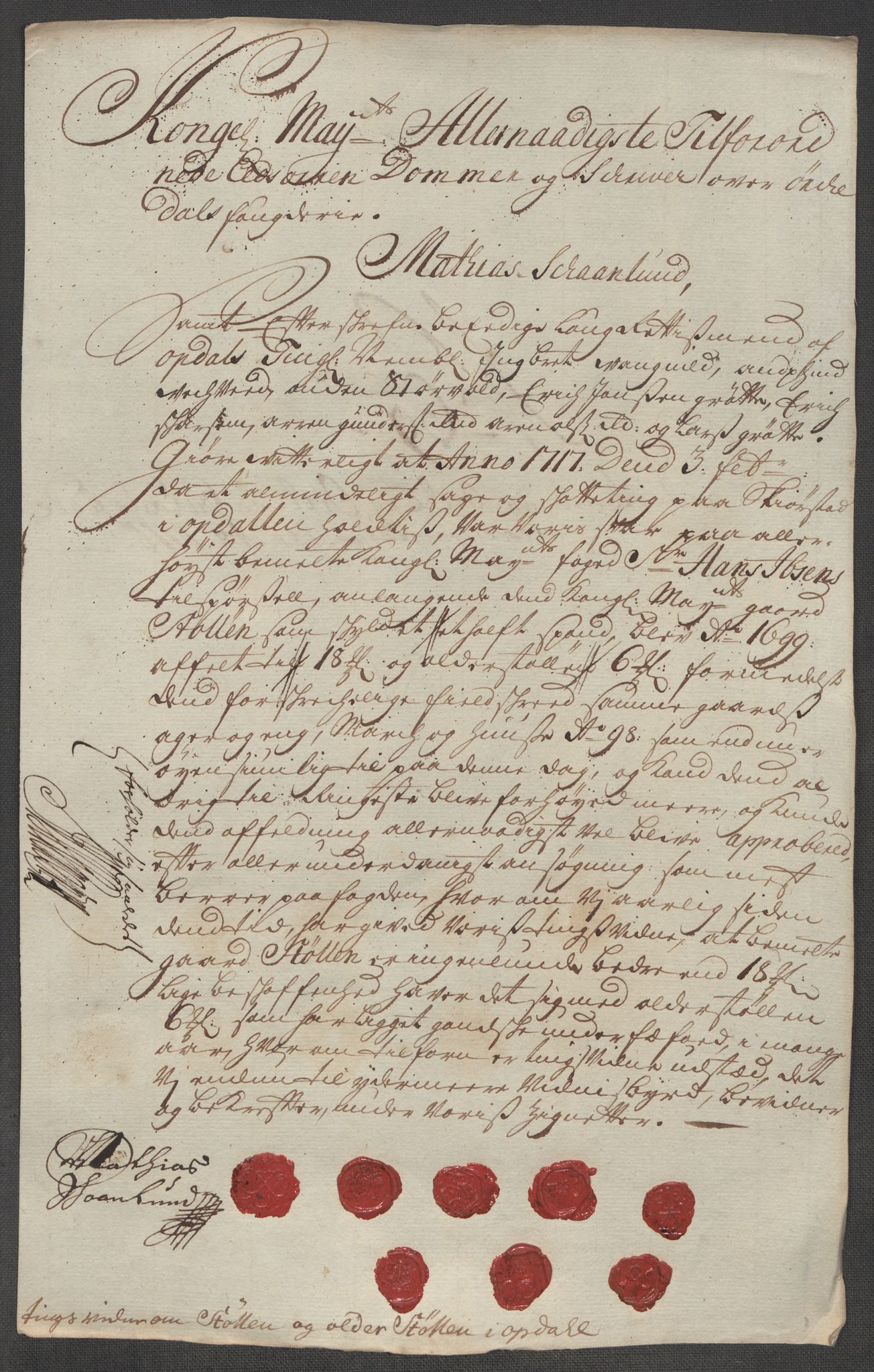 Rentekammeret inntil 1814, Reviderte regnskaper, Fogderegnskap, AV/RA-EA-4092/R60/L3968: Fogderegnskap Orkdal og Gauldal, 1716, p. 166