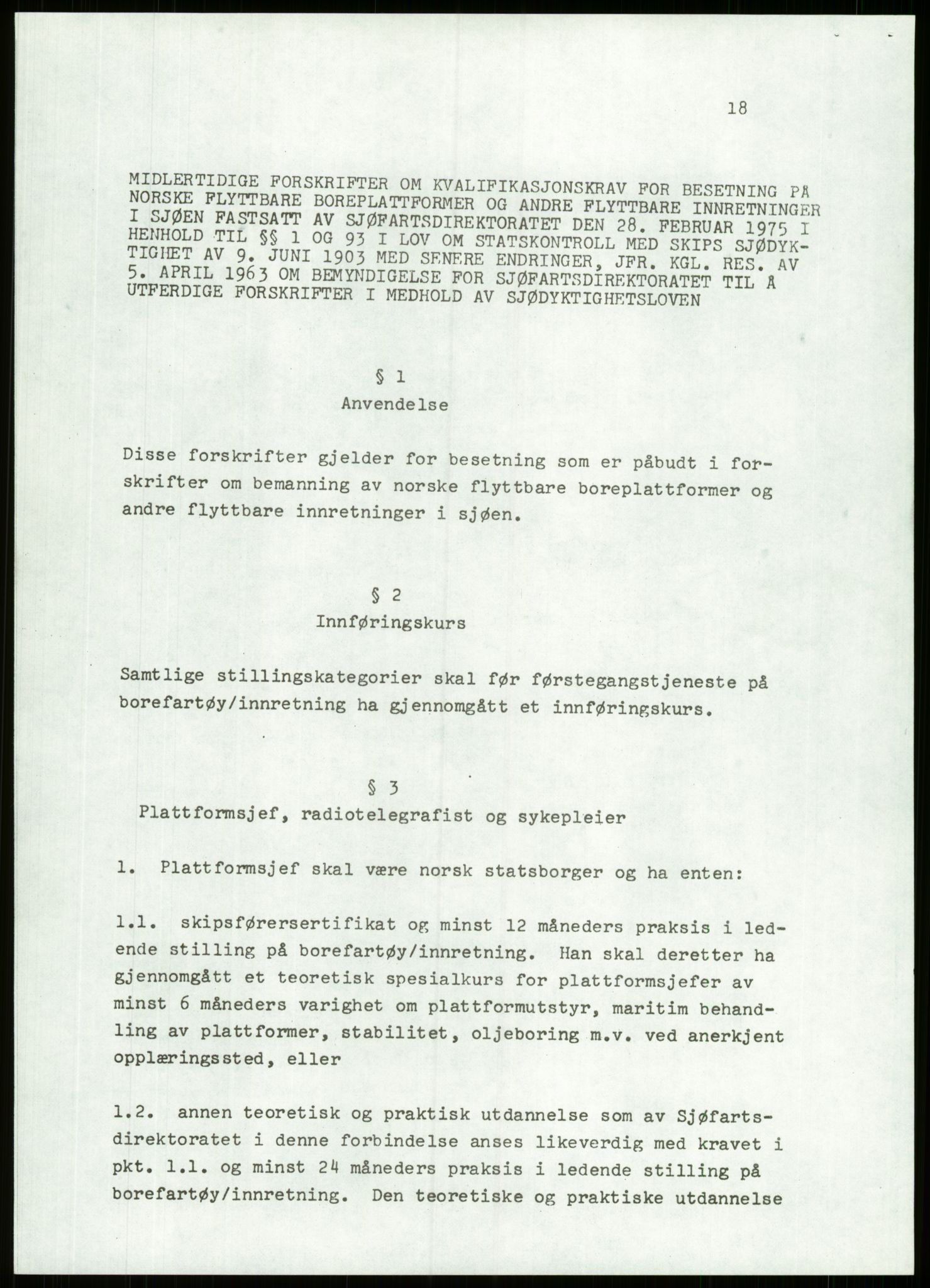 Justisdepartementet, Granskningskommisjonen ved Alexander Kielland-ulykken 27.3.1980, AV/RA-S-1165/D/L0012: H Sjøfartsdirektoratet/Skipskontrollen (Doku.liste + H1-H11, H13, H16-H22 av 52), 1980-1981, p. 358